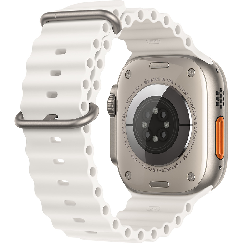 Watch Ultra 2 GPS + Cell. 49mm Titanium Case / White Ocean B