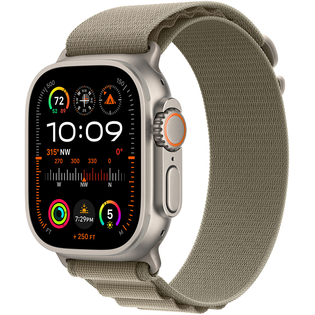 194253829225 Apple Watch Ultra 2 GPS + Cellular, 49mm Titanium Case with  Telefon & GPS,Smartwatch,Watch 14900031750 MREX3DH/A