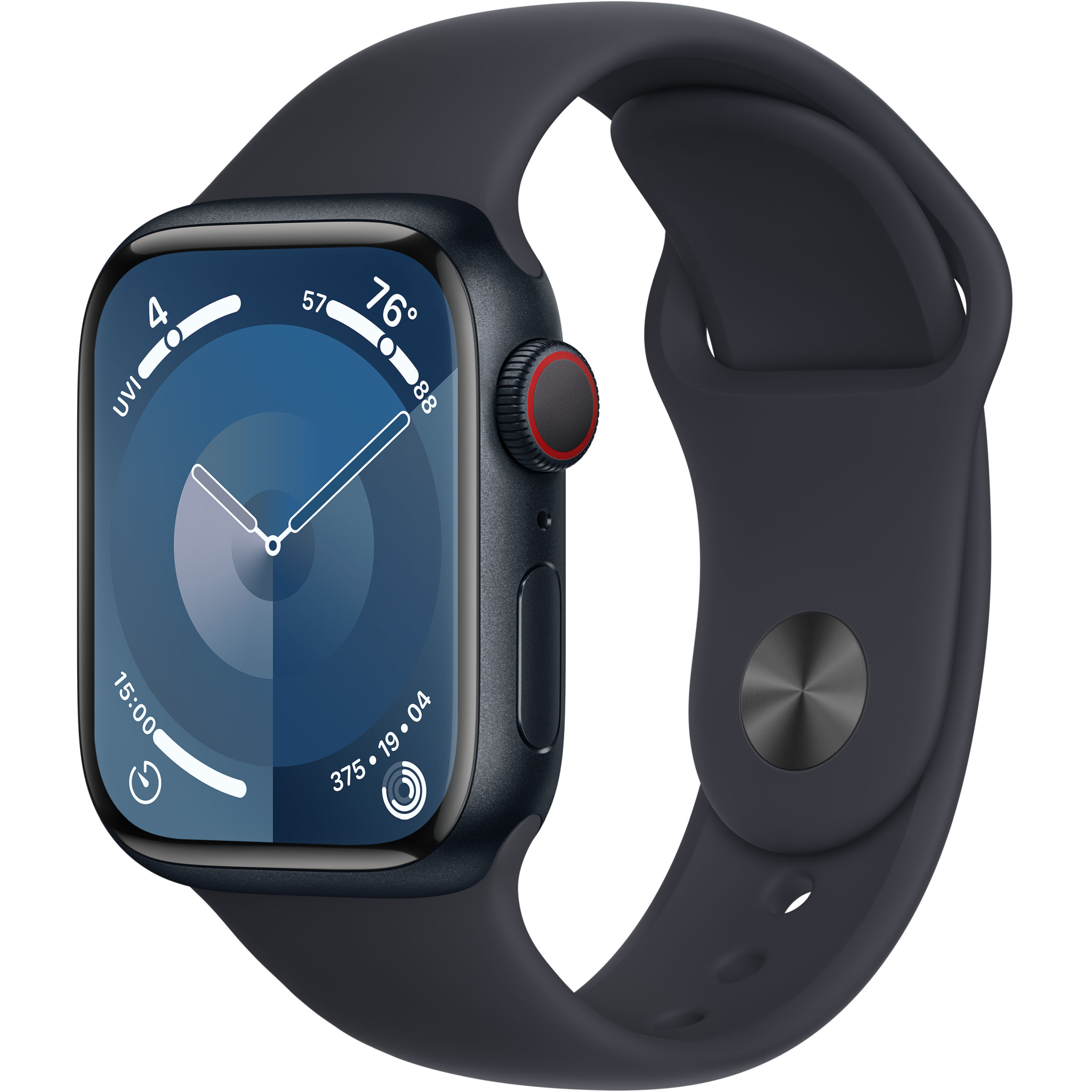 194253840817 Apple Watch Series 9 GPS + Cellular 41mm Midnight Aluminium  Telefon & GPS,Smartwatch,Watch 14900032110 MRHR3DH/A