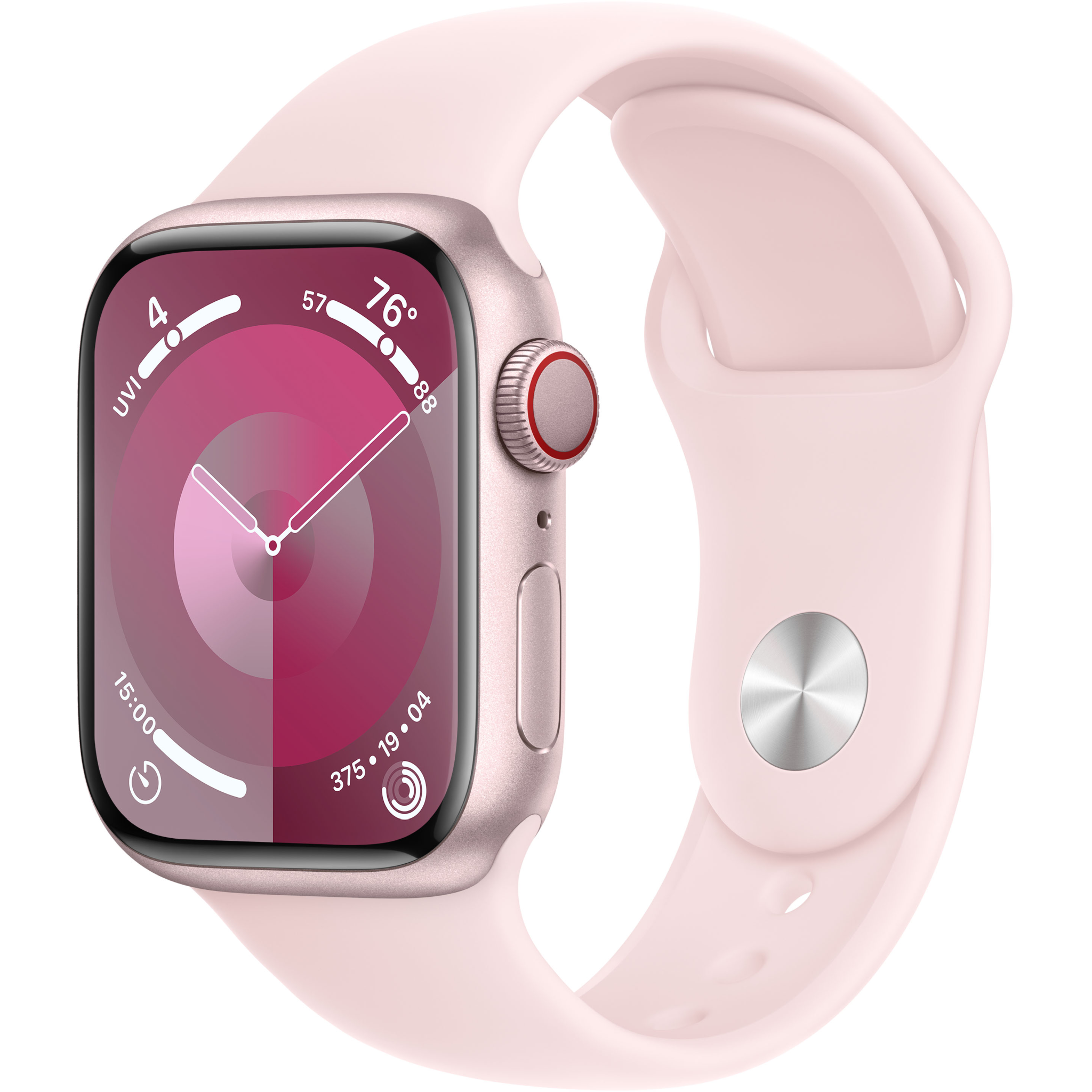 194253842736 Apple Watch Series 9 GPS + Cellular 41mm Pink Aluminium Case Telefon & GPS,Smartwatch,Watch 14900032170 MRHY3DH/A