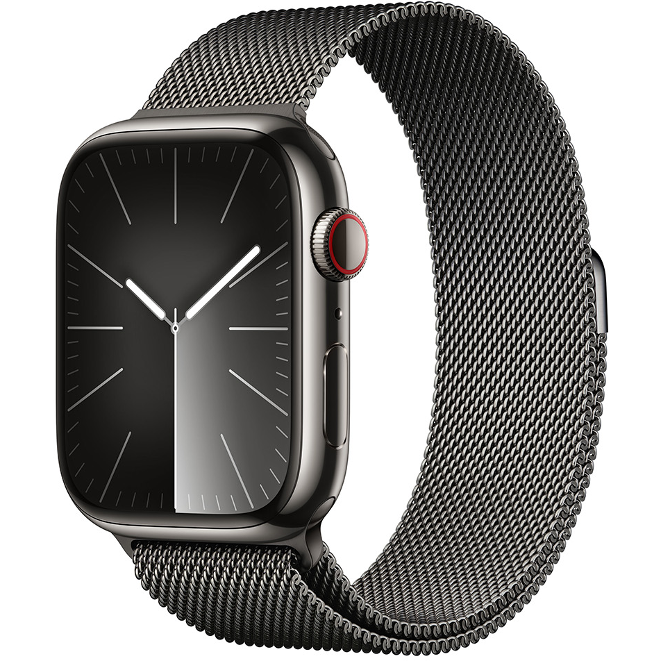 194253853718 Apple Watch Series 9 GPS + Cellular 45mm Graphite Stainless  Telefon & GPS,Smartwatch,Watch 14900032490 MRMX3DH/A