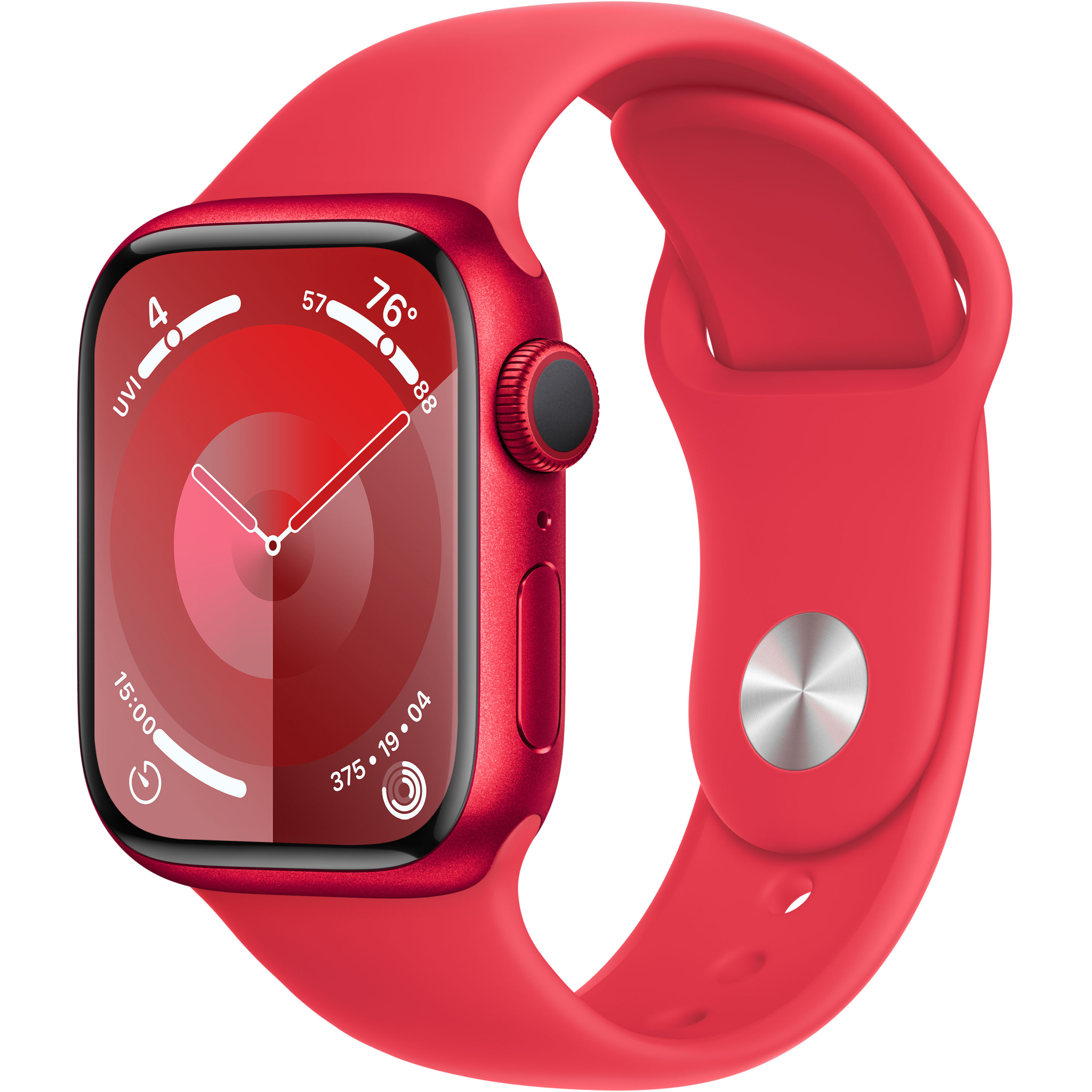 194253922445 Apple Watch Series 9 GPS 41mm (PRODUCT)RED Aluminium Case wi Telefon & GPS,Smartwatch,Watch 14900032510 MRXH3DH/A