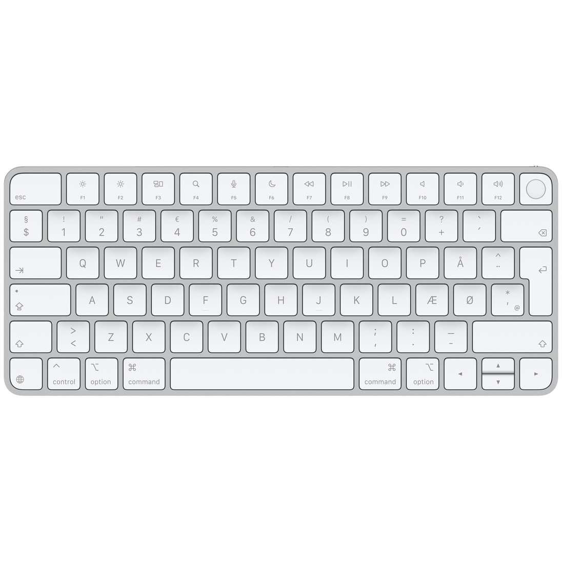 195949633614 Apple Magic Keyboard Touch ID Mac, danish, white keys - MXCK Computer & IT,Tilbehør computer & IT,Tilbehør til Mac 14900038410 MXCK3DK/A