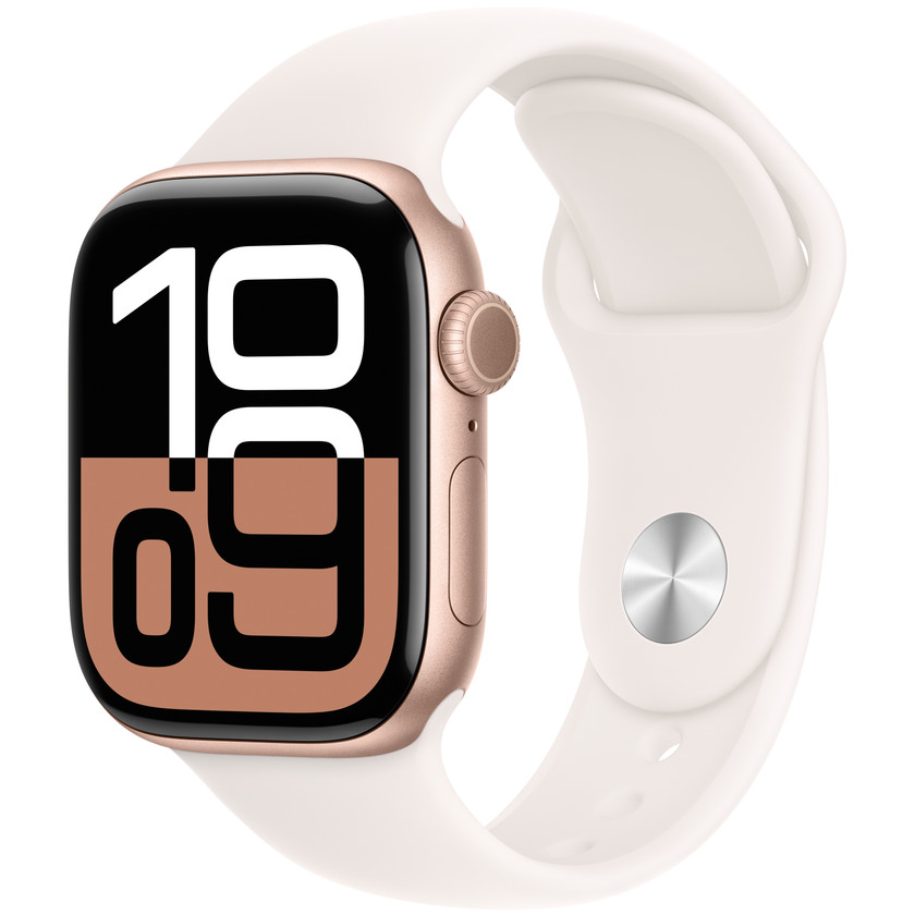 195949657337 Apple 42mm Light Blush Sport Band - S/M - MXLN3ZM/A Telefon & GPS,Smartwatch,Tilbehør til Watch 14900036680 MXLN3ZM/A