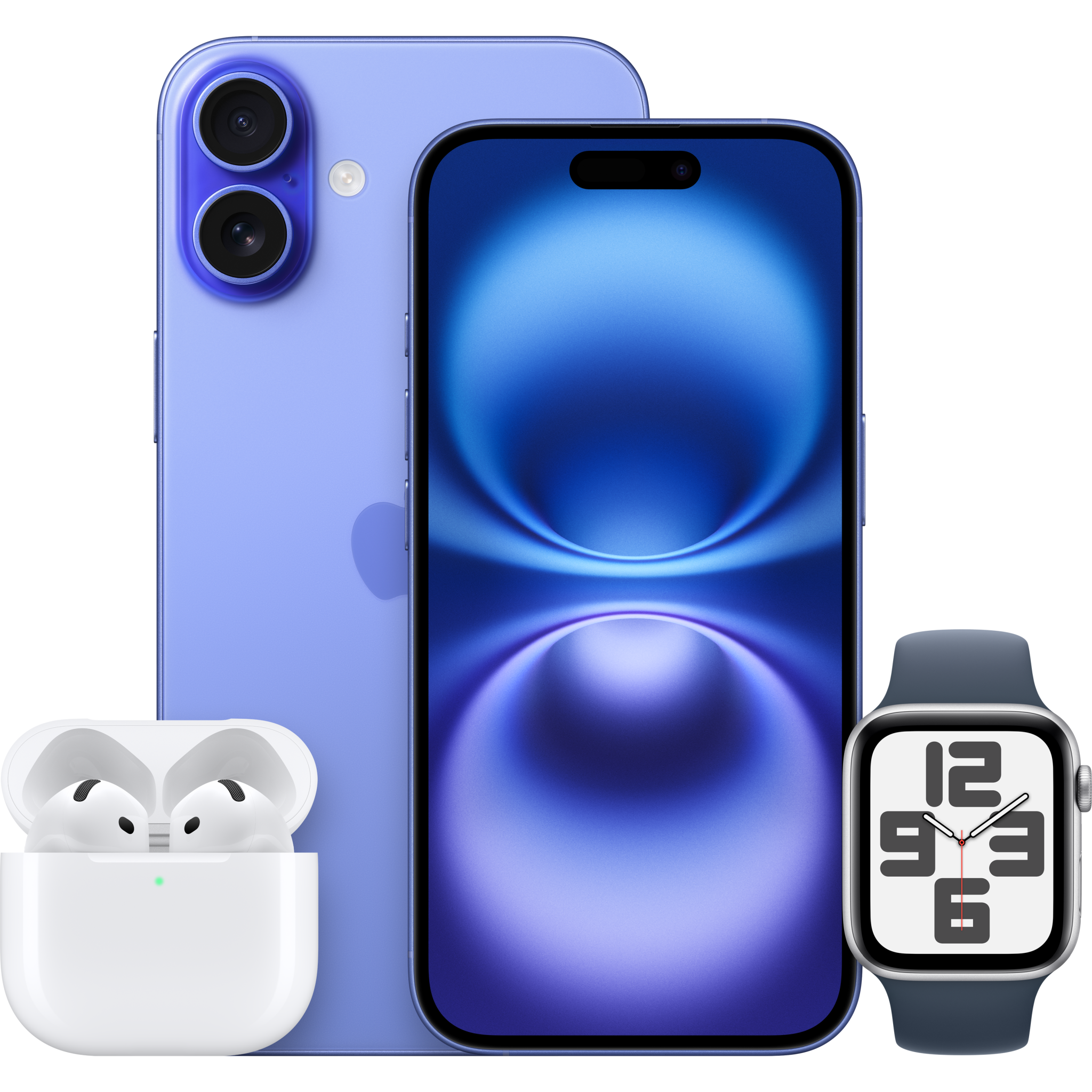 195949689567 Apple AirPods 4 med aktiv støjreduktion - MXP93DN/A Telefon & GPS,Tilbehør mobiltelefoner,Tilbehør til iPhone 14900034590 MXP93DN/A