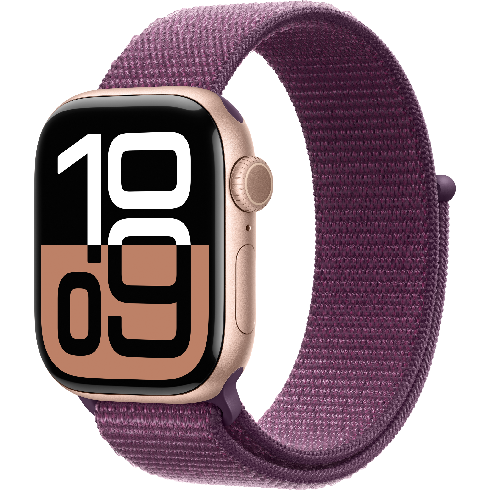 195949780509 Watch Series 10 GPS 42mm Rose Gold Alu. with Plum Sport Loop Telefon & GPS,Smartwatch,Watch 14900034680 MWWK3QN/A