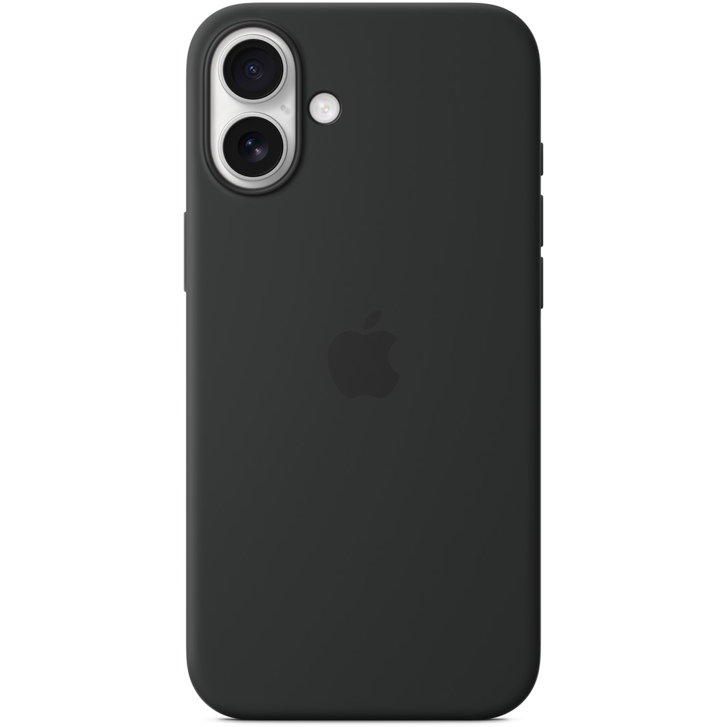 195949885105 iPhone 16 Plus Silicone Case,Black with MagSafe - MYY93ZM/A Telefon & GPS,Tilbehør mobiltelefoner,Tilbehør til iPhone 14900036130 MYY93ZM/A