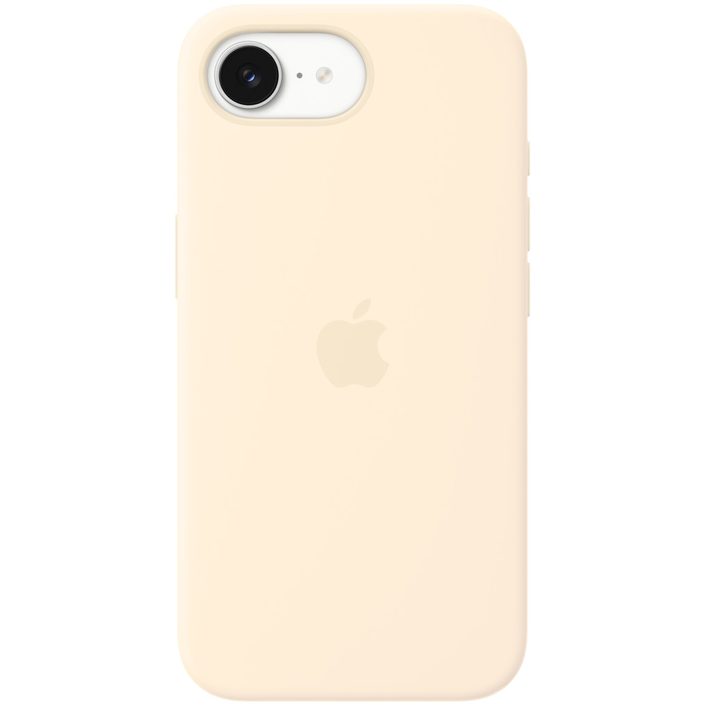 Apple iPhone 17e Silicone Case, Vanilla MHWG4ZM/A
