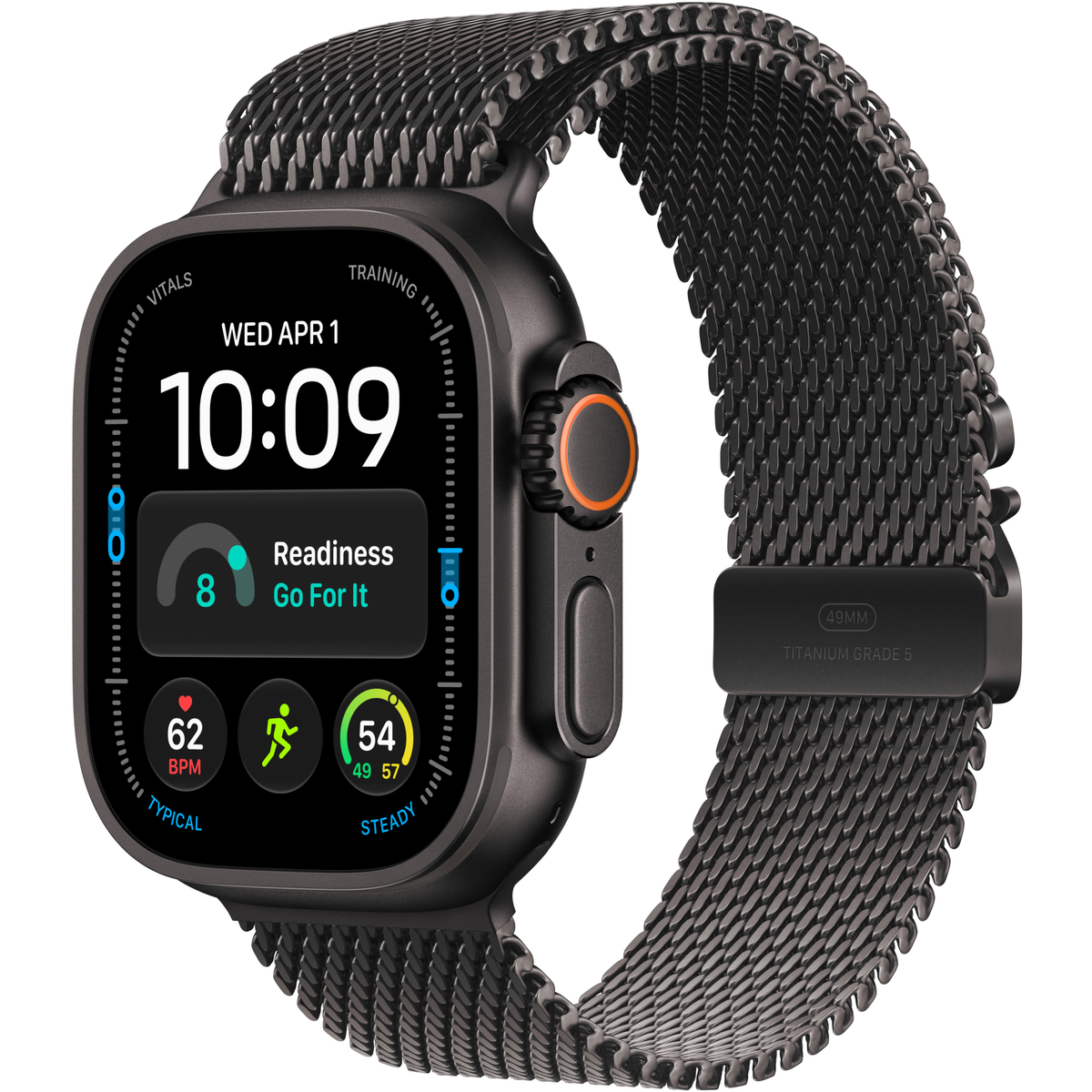 195951216539 Apple Watch Ultra 4 GPS+Cell. 49mm Black Tit. Black Titanium Telefon & GPS,Smartwatch,Watch 27300001230 MJAV4DH/A