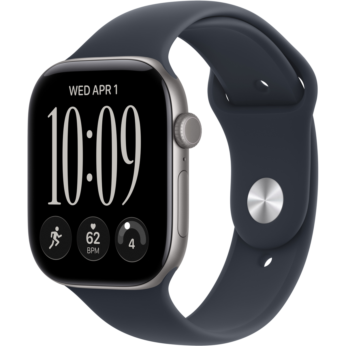 195951226811 Apple Watch Series 12 GPS 46mm Space Grey Night Blue Sport B Telefon & GPS,Smartwatch,Watch 27300000630 MJEJ4QN/A