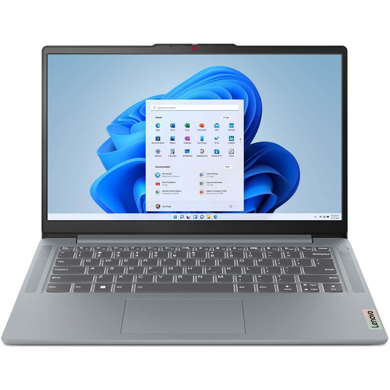 198154814342 Lenovo IdeaPad Slim 3 14'' i5-12450H, 8GB/512GB, 83EQ006NMX  Computer & IT,Computere,Bærbare computere 2190010922 83EQ006NMX