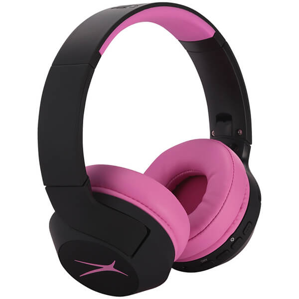 Altec Lansing ANC Wireless 2in1 On-Ear Pink - Trådløse On-Ea
