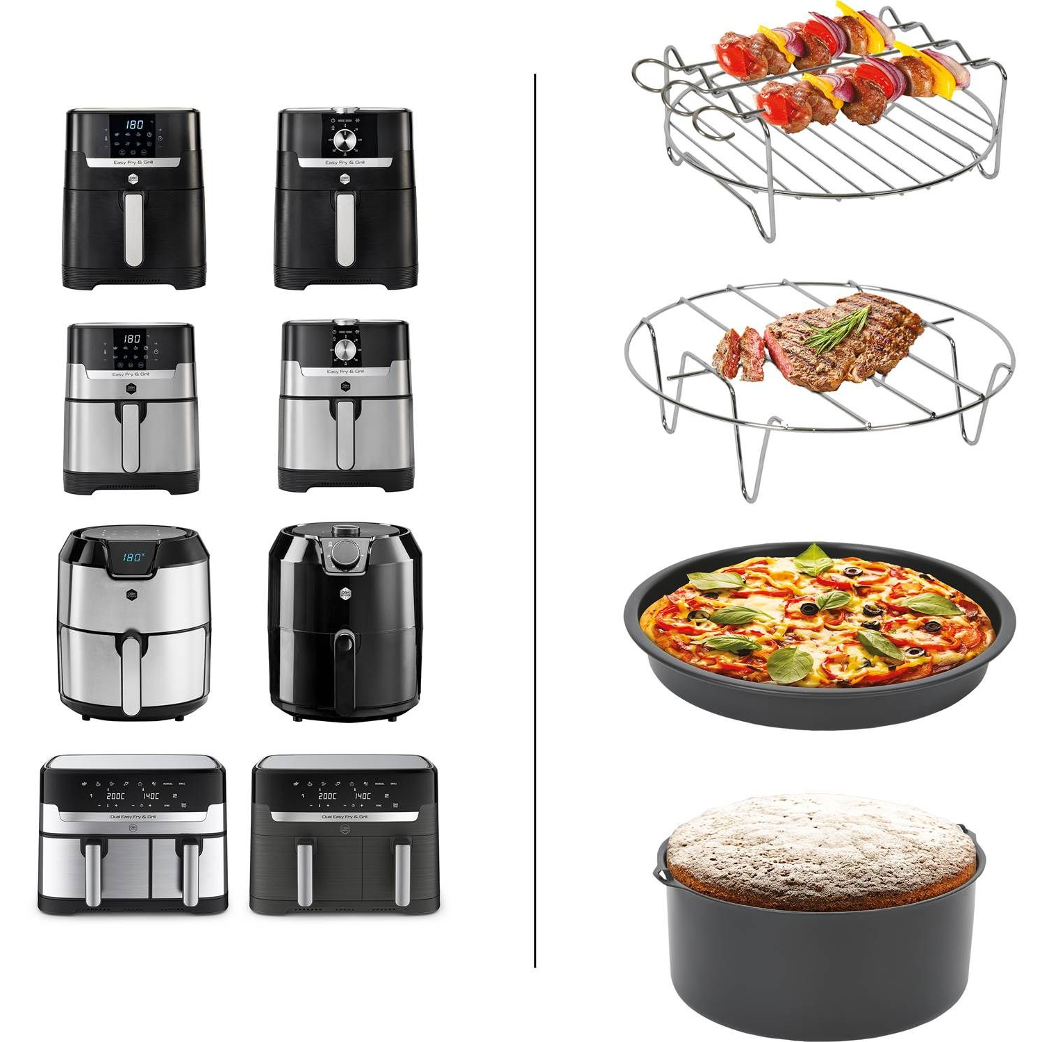 3045380017757 OBH NORDICA Easy Fry accessories for XL models Husholdning,Madtilberedning,Diverse madtilberedning 2190013607 