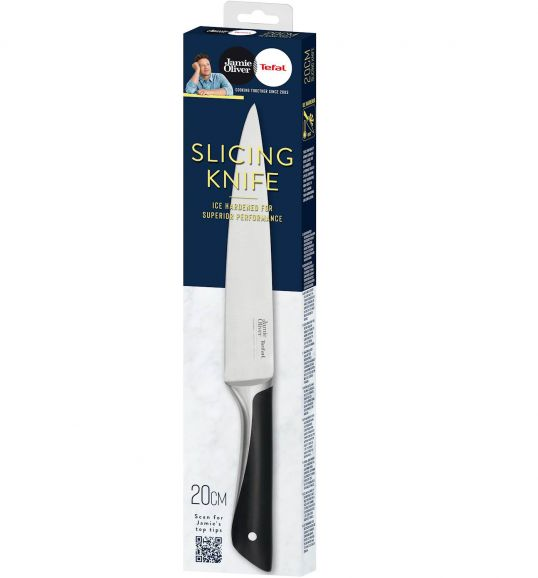 3168430341708 Jamie Oliver Knife Slicing 20 cm - Kniv Husholdning,Køkkenudstyr,Knive 2100417080 Knife Slicing 20 cm