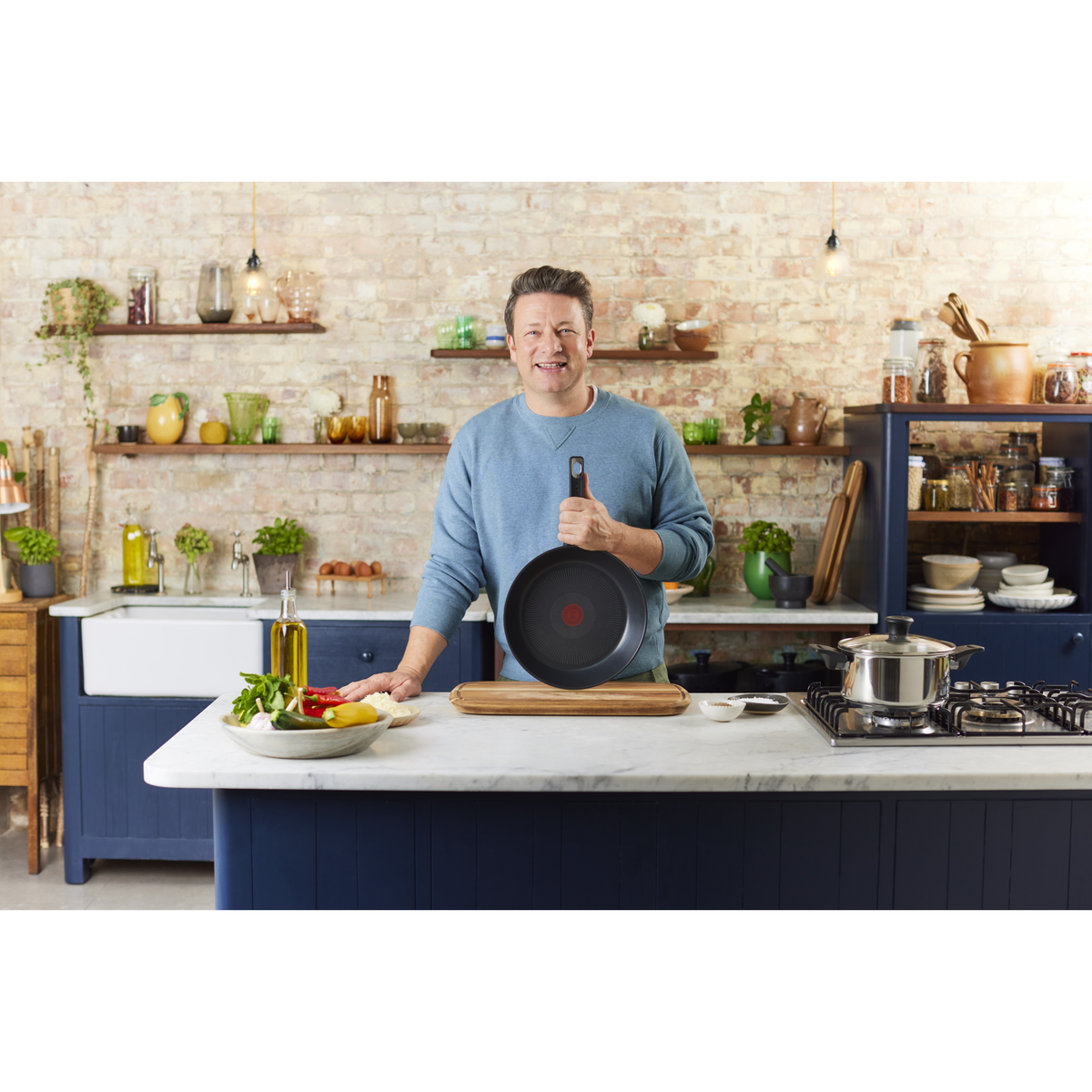 3168430362406 Jamie Oliver Everyday Kitchen SS stegepande Ø28 Husholdning,Køkkenudstyr,Pander 2190010901 E3210655
