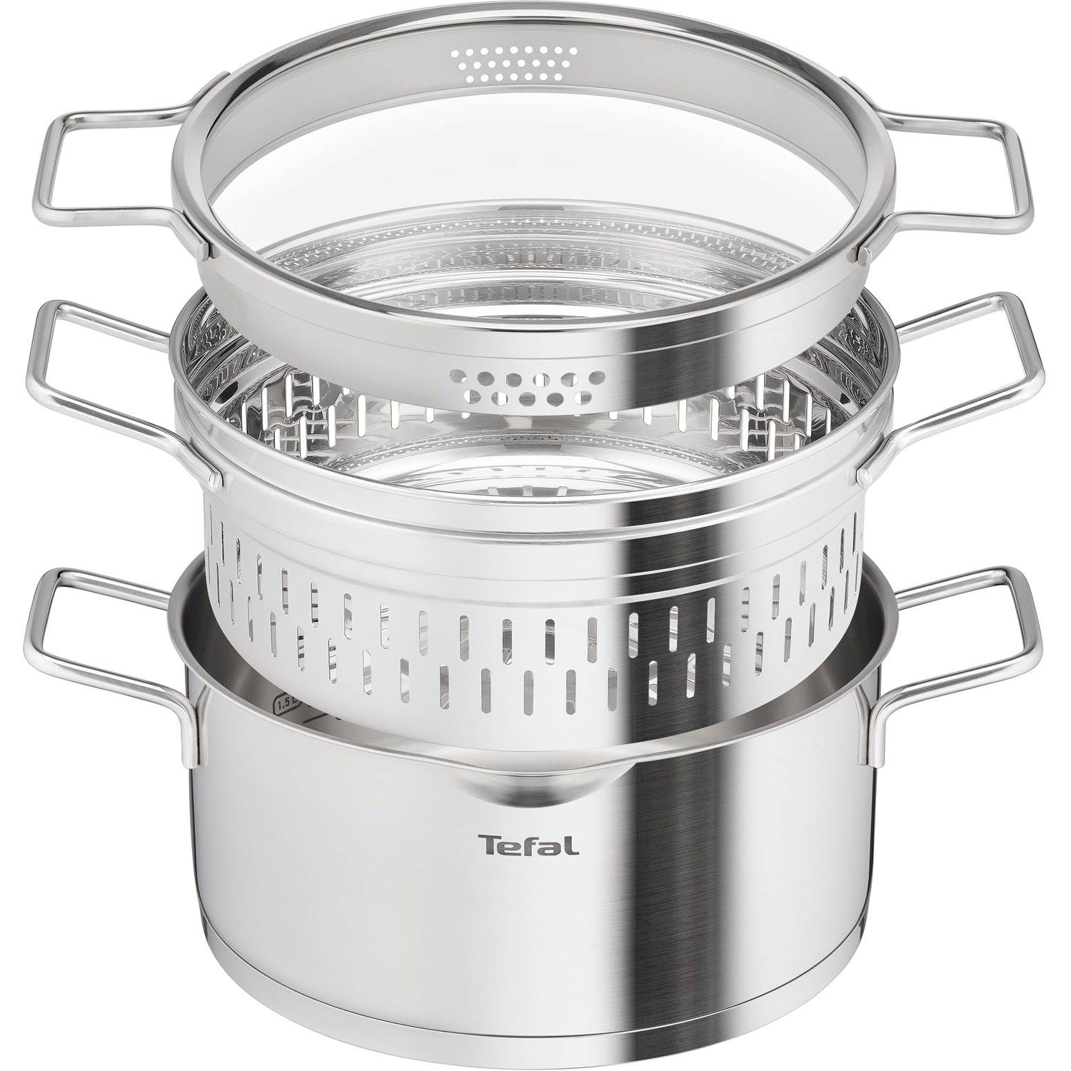 3168430365353 Tefal Steam pot Ø24 cm - Gryde med dampindsats Husholdning,Køkkenudstyr,Gryder 2190006250 H8699255