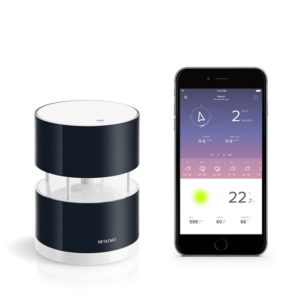 Netatmo Wind Gauge, smart Anemometer - Vindmåler