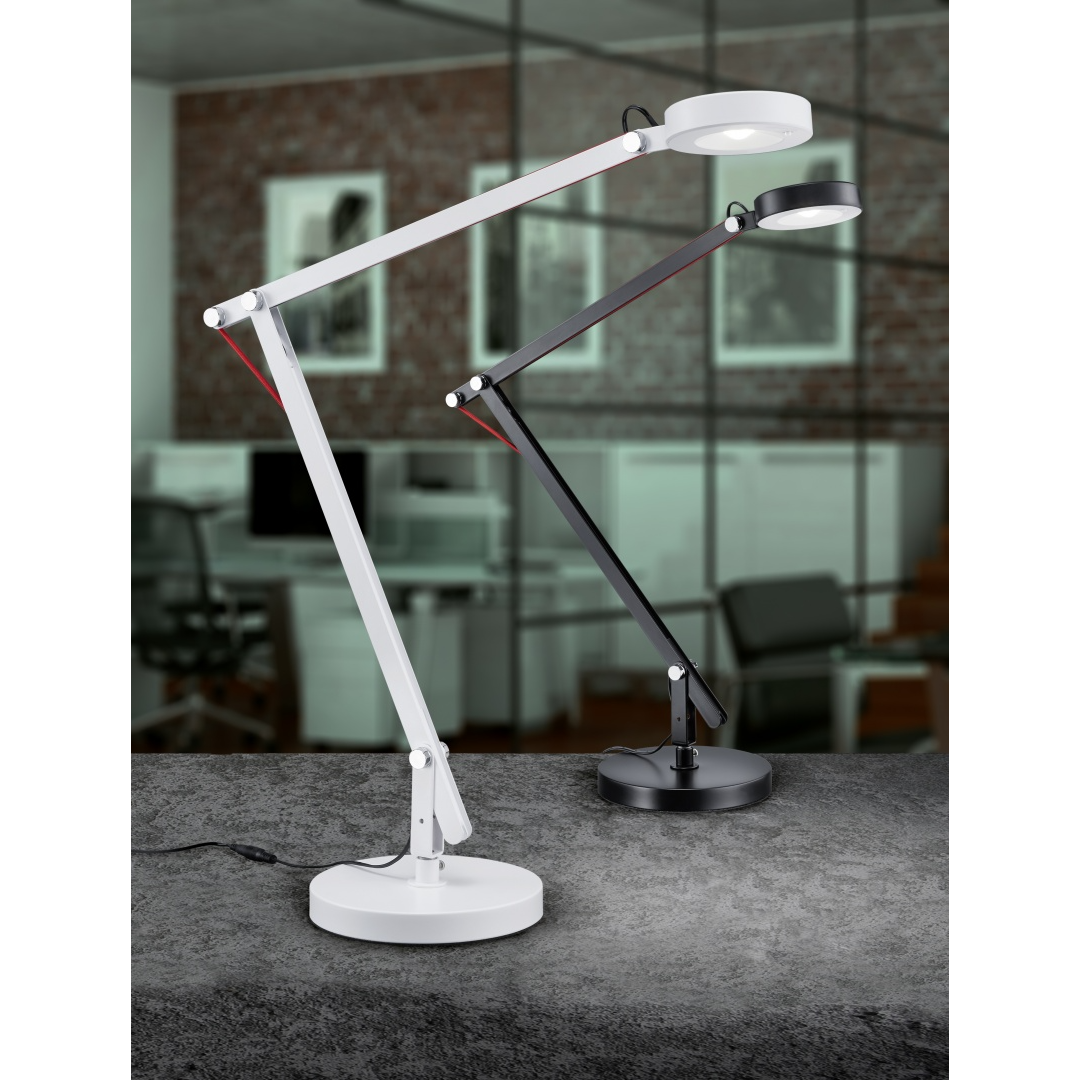 4017807276046 TRIO Amsterdam hvid - Bordlampe Lamper,Bordlamper,Bordlamper 78100001420 527920101