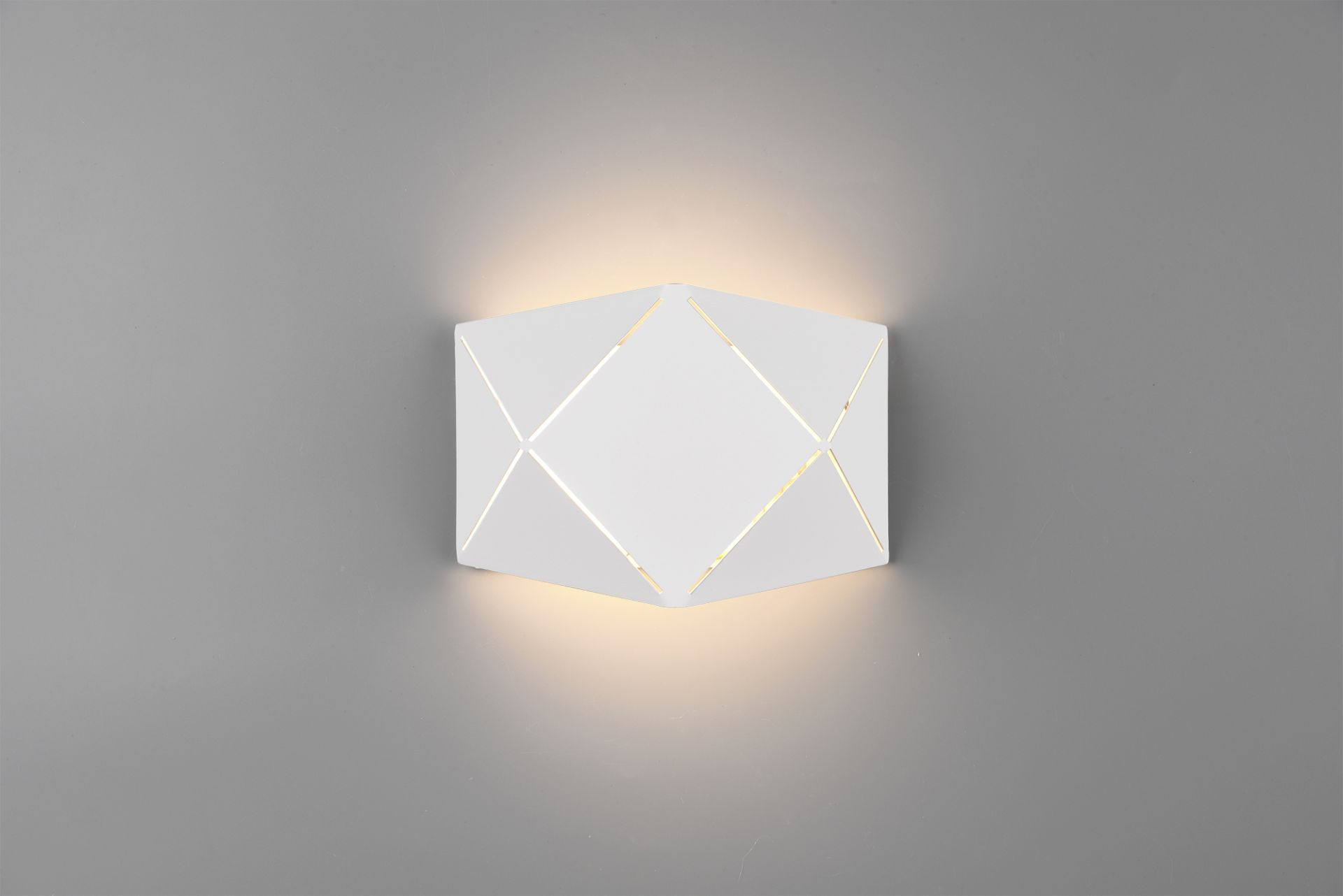 4017807421859 TRIO Zandor mat hvid - Væglampe Lamper,Væglamper,Væglamper 78100000210 Zandor mat hvid
