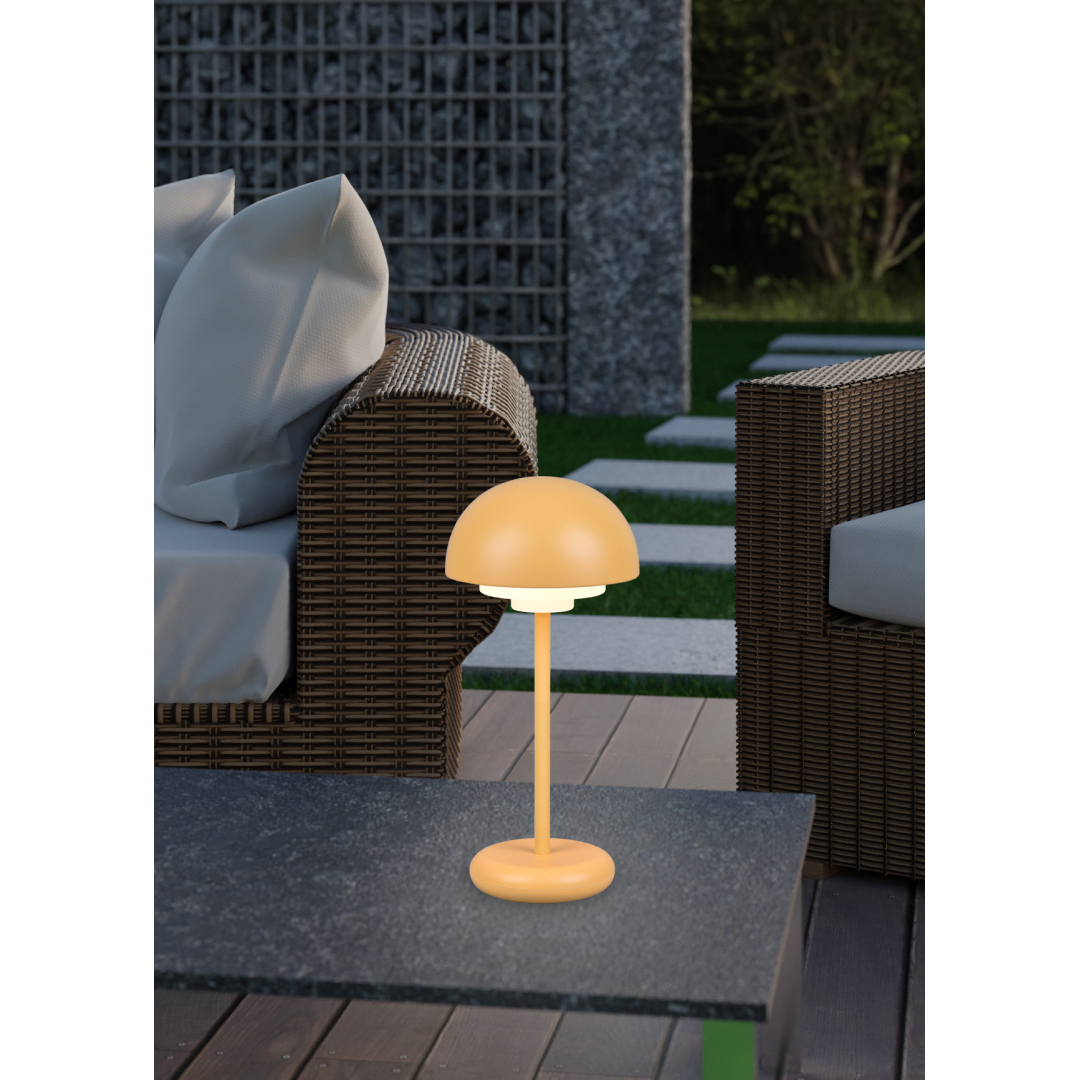4017807540956 TRIO Elliot gul - Bordlampe portable Lamper,Bordlamper,Bordlamper 78100002110 R52306183