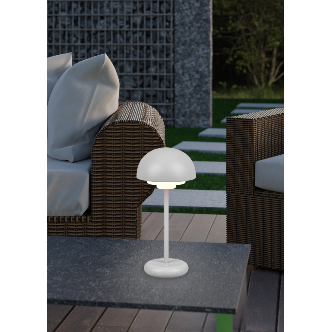 4017807541038 TRIO Elliot grå - Bordlampe portable Lamper,Bordlamper,Bordlamper 78100002100 R52306177