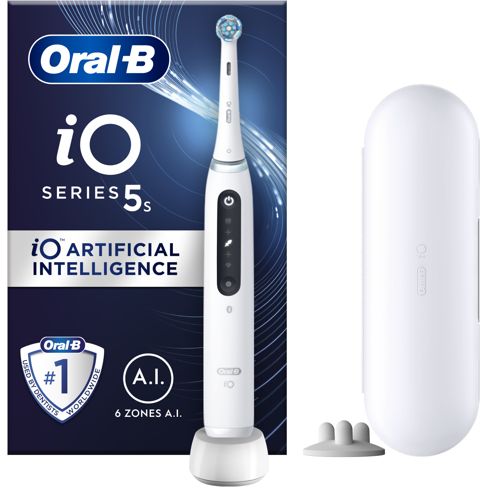 4210201414926 Oral-B iO5S el-tandbørste hvid Personlig pleje,Tandpleje,El-tandbørster 2190015998 iO5S White
