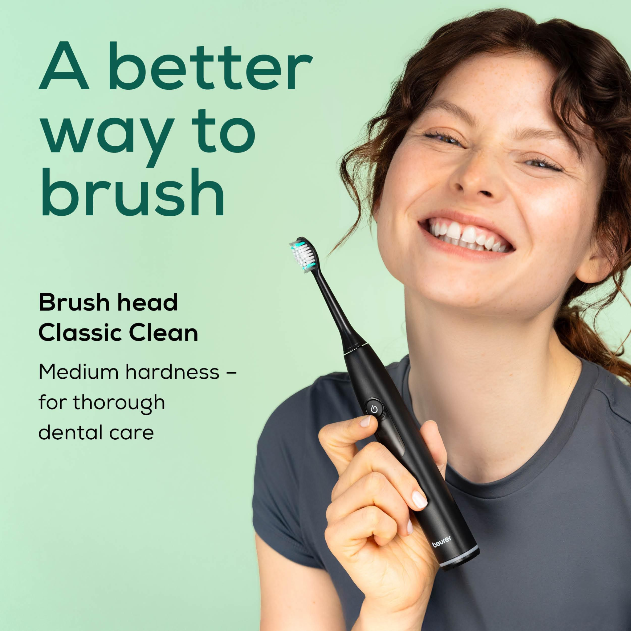 4211125105211 Beurer SC 30/50 classic clean brush 4-pak Personlig pleje,Tandpleje,Tilbehør til tandpleje 2190015881 SC050A