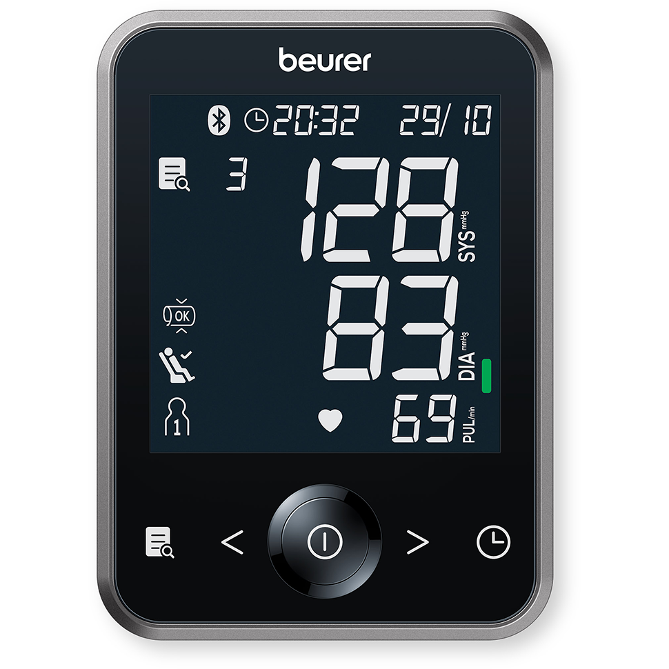 4211125654009 Beurer BM 64 - Blodtryksmåler med Bluetooth Personlig pleje,Sundhed,Blodtryksmålere 16800027720 BM064