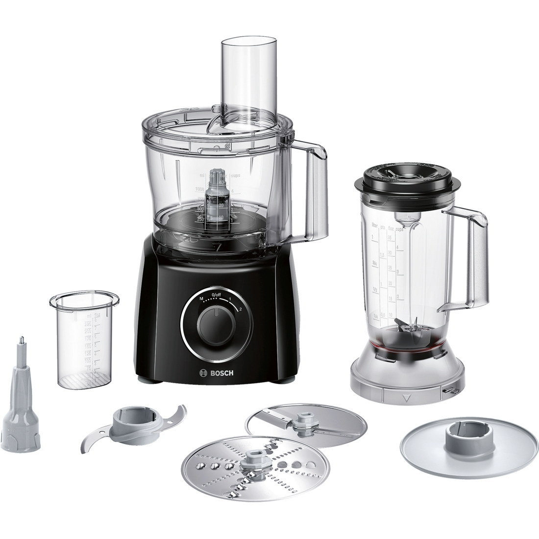 4242002853352 Bosch MCM3201B MultiTalent 3 foodprocessor, sort Husholdning,Køkkenmaskiner,Køkkenmaskiner/foodprocessor 2100010450 MCM3201B