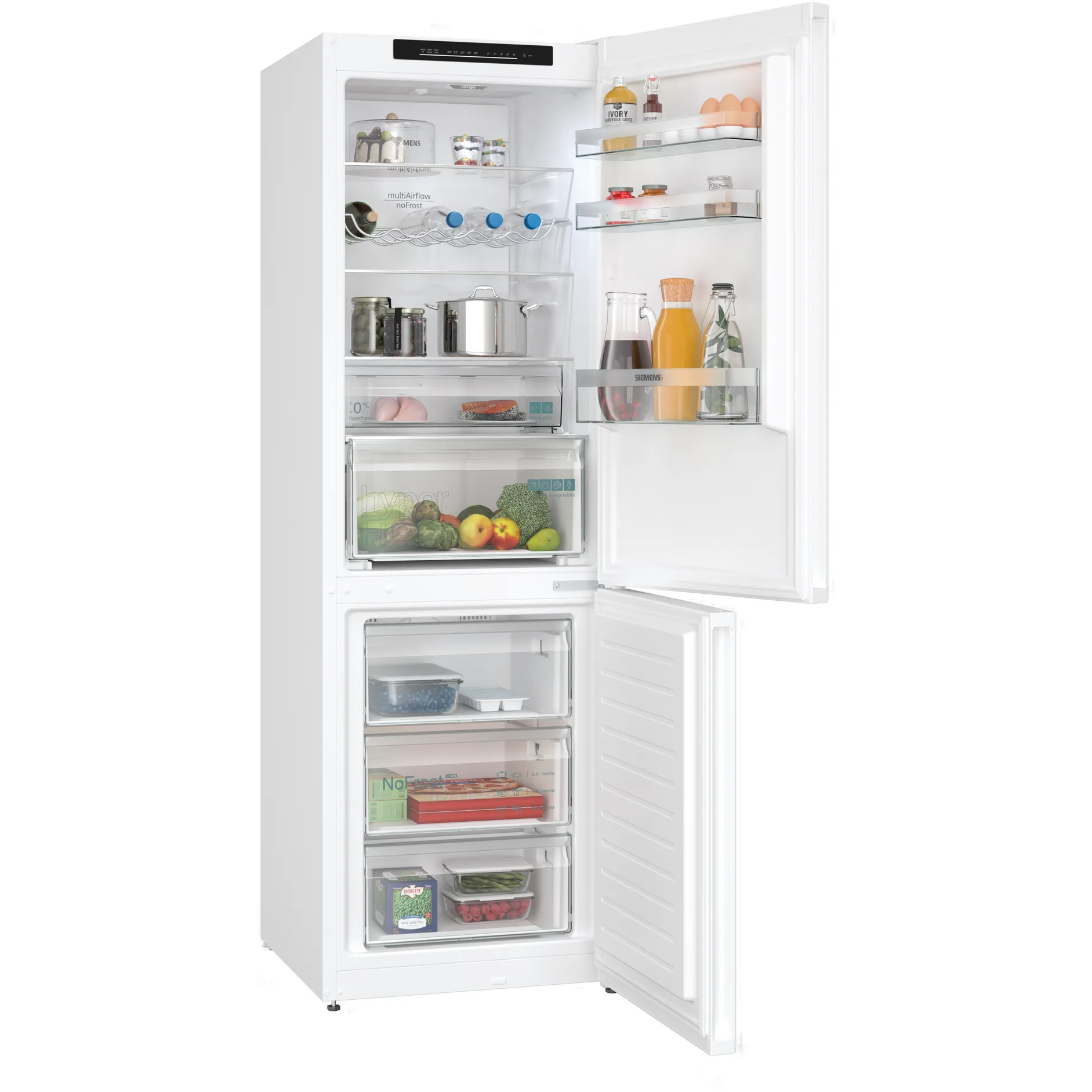 Siemens KG36N2WCF - Fritstående kølefryseskab