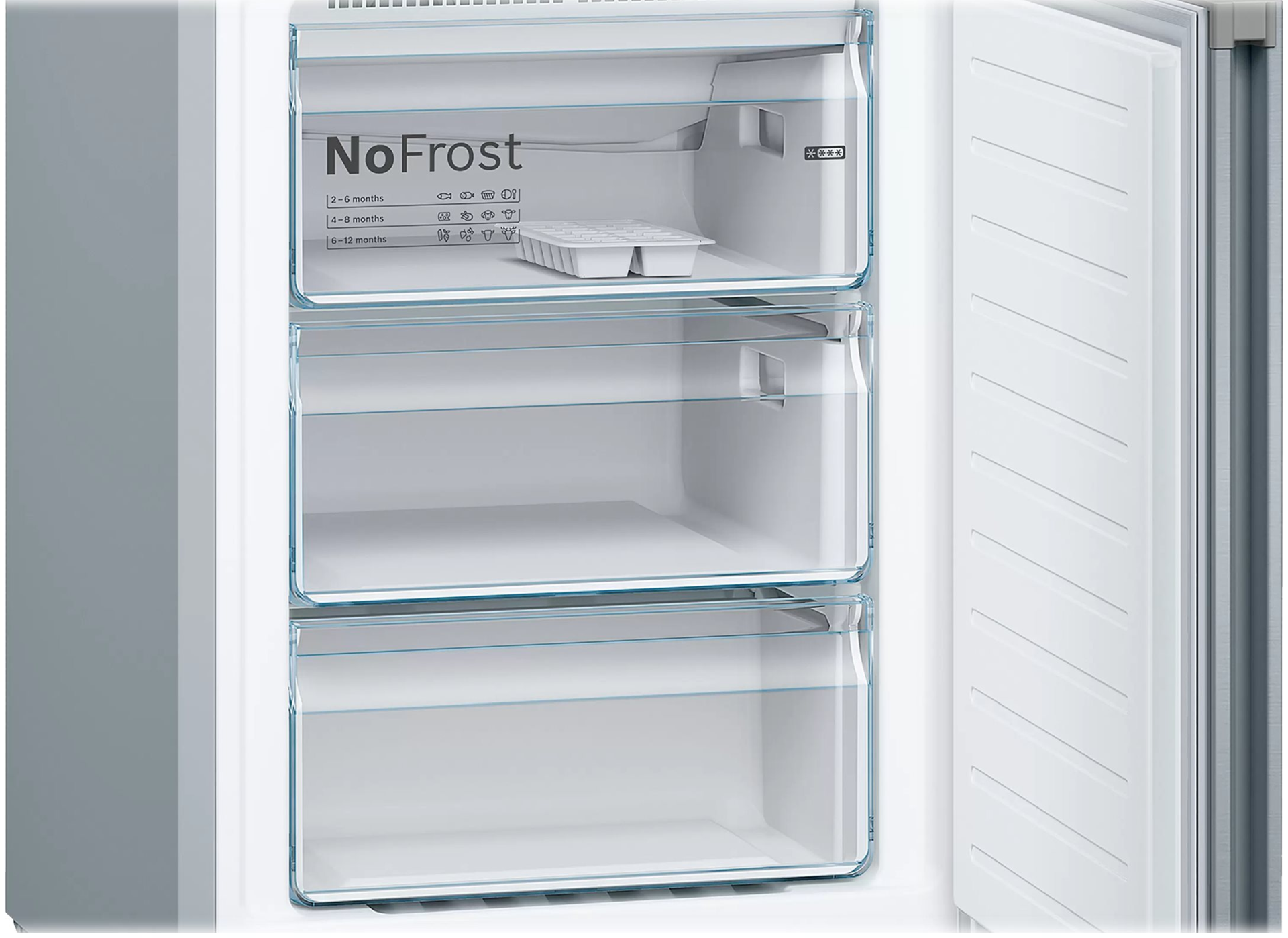 4242005208470 Bosch KGN36VLED - Fritstående kølefryseskab Hvidevarer,Kølefryseskabe,Fritstående kølefryseskabe 1400009150 KGN36VLED
