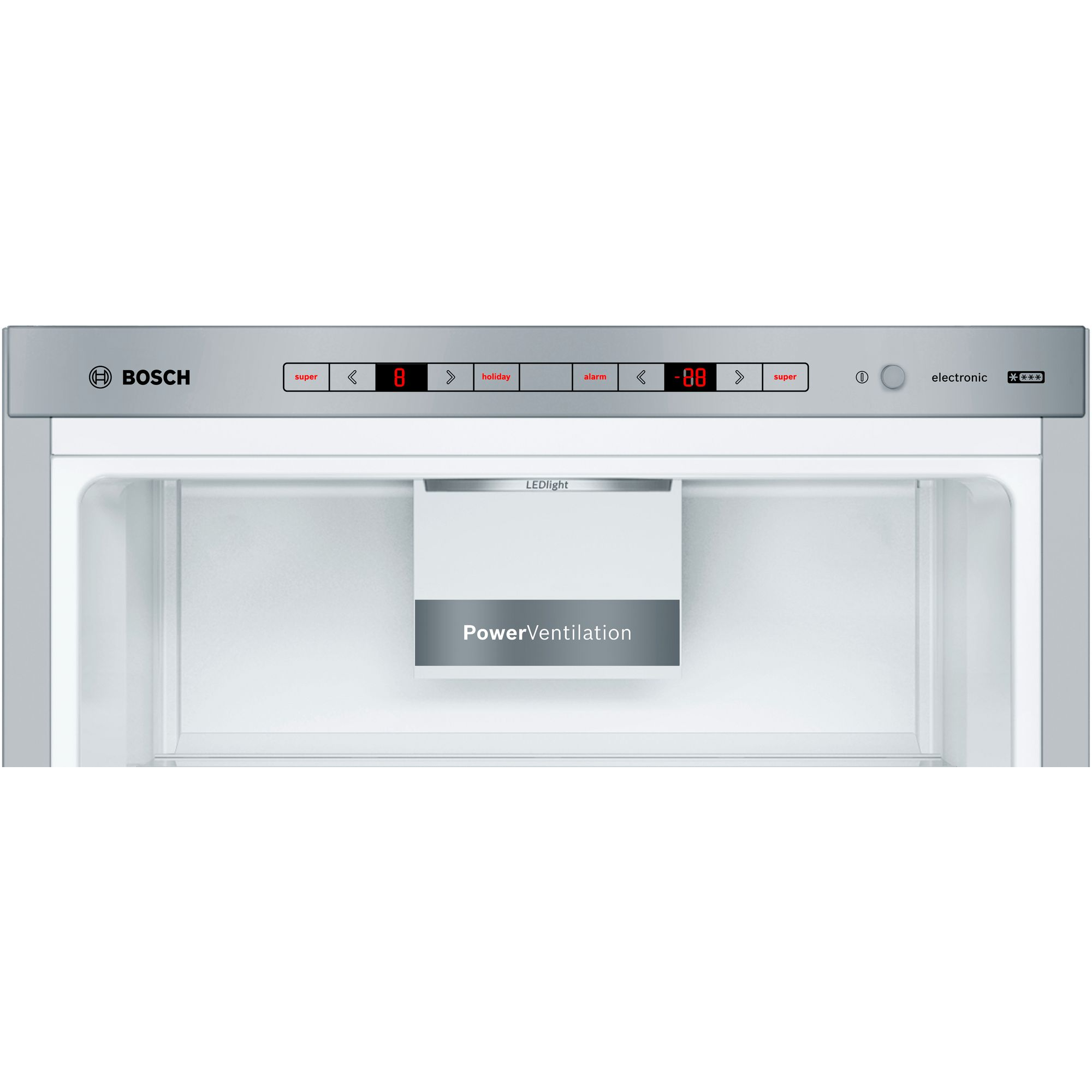 Bosch KGE398IBP - Fritstående kølefryseskab