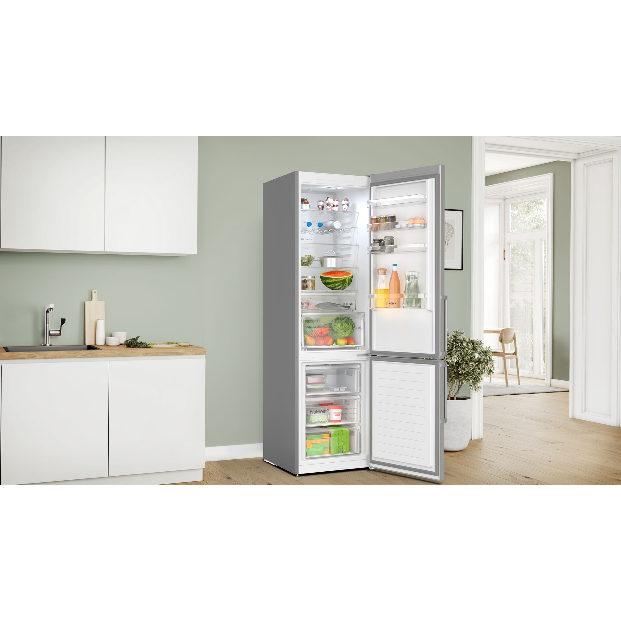 Bosch KGN397ICT - Fritstående kølefryseskab