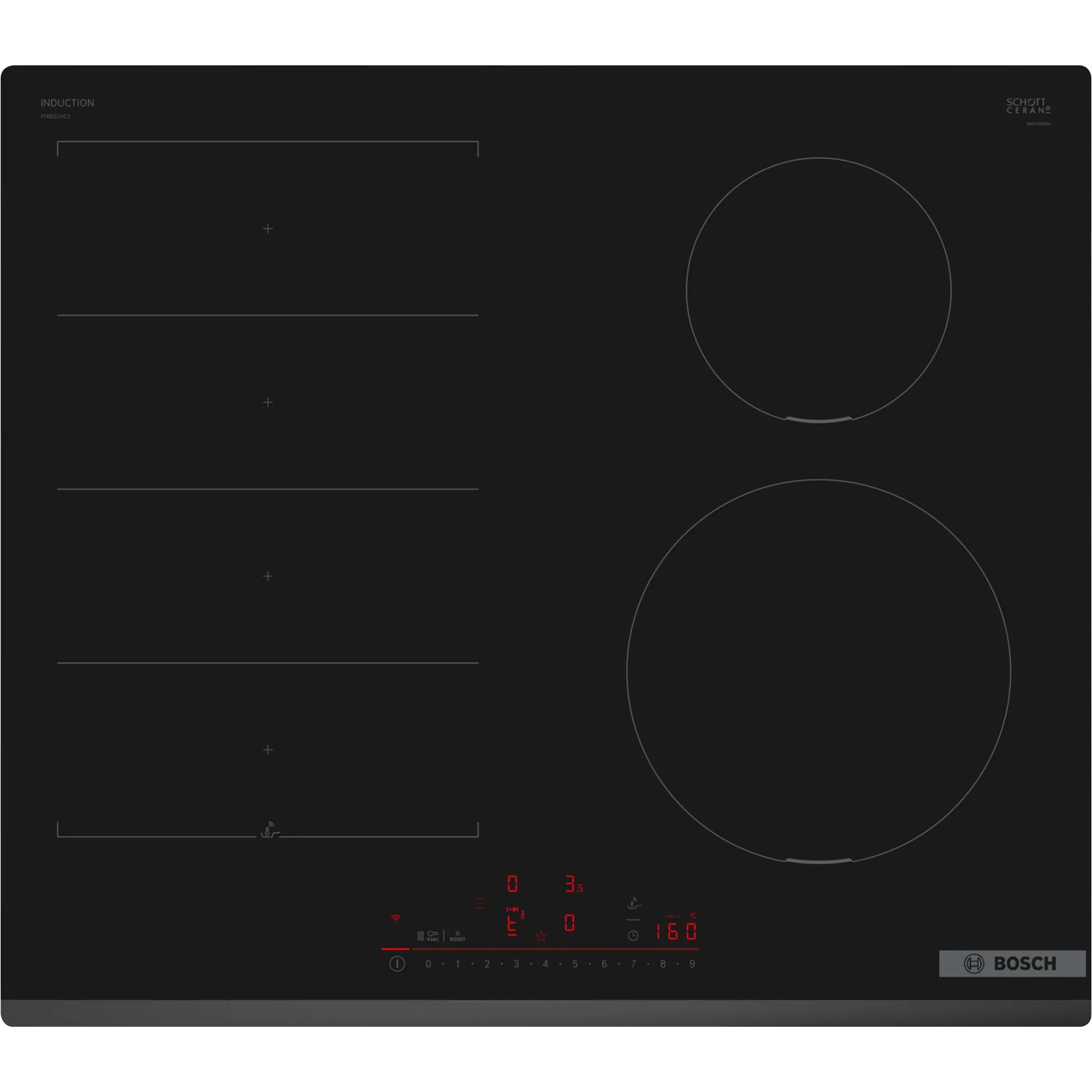 Bosch PIX631HC1E - Induktionskogeplade