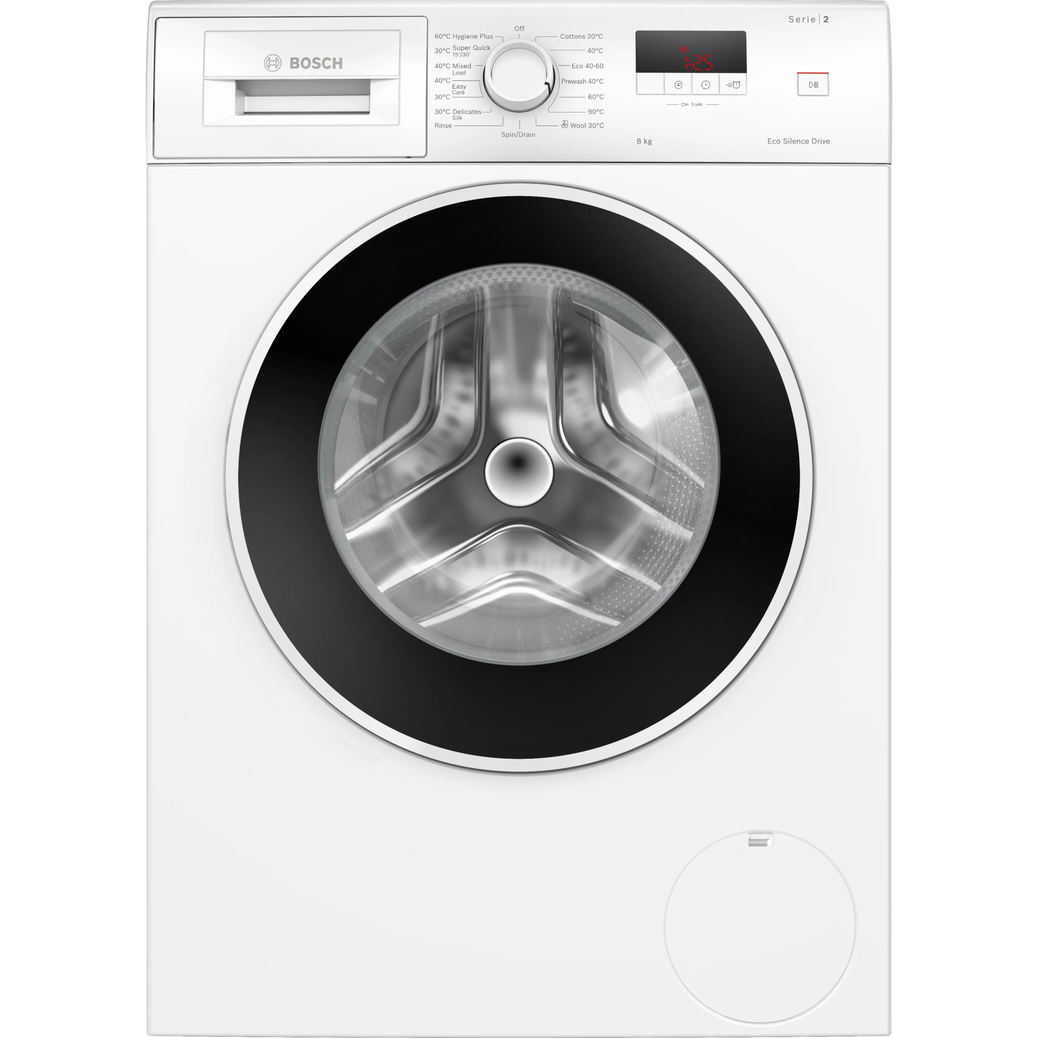 4242005447688 Bosch WGE03400SN frontbetjent vaskemaskine Hvidevarer,Vaskemaskine,Frontbetjente vaskemaskiner 1400476880 WGE03400SN