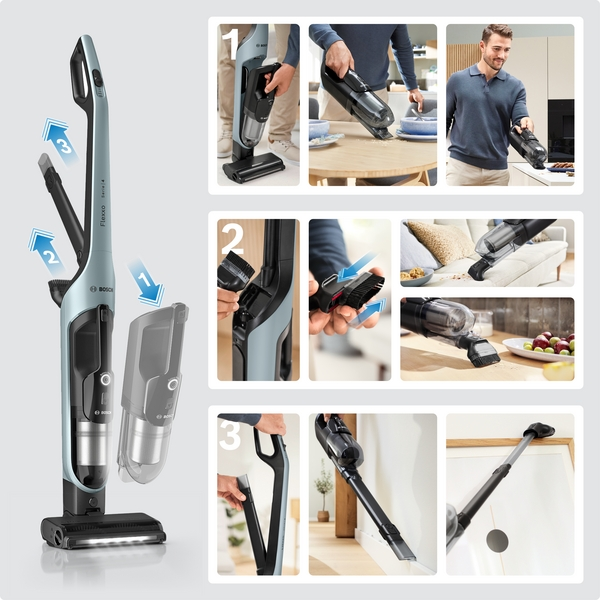 4242005545919 Bosch BCH4SM28 Serie 4 stickvac Hus & Have,Støvsugere,Stickvacs 2190015907 BCH4SM28