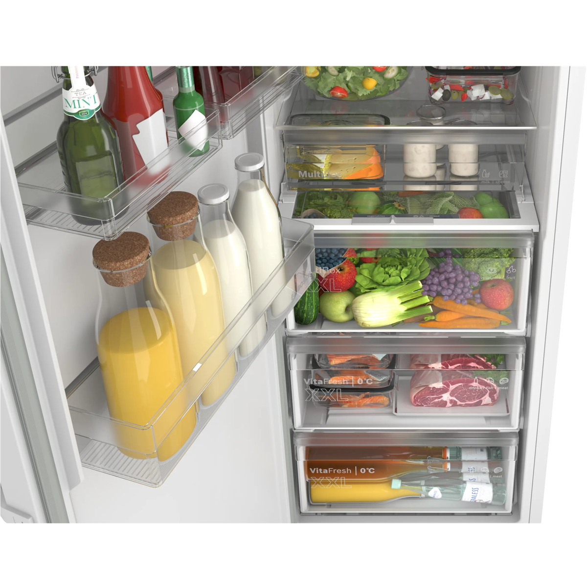 4242005553532 Bosch KSN36VWCG fritstående køleskab Hvidevarer,Køleskabe,Fritstående køleskabe 1400016390 KSN36VWCG