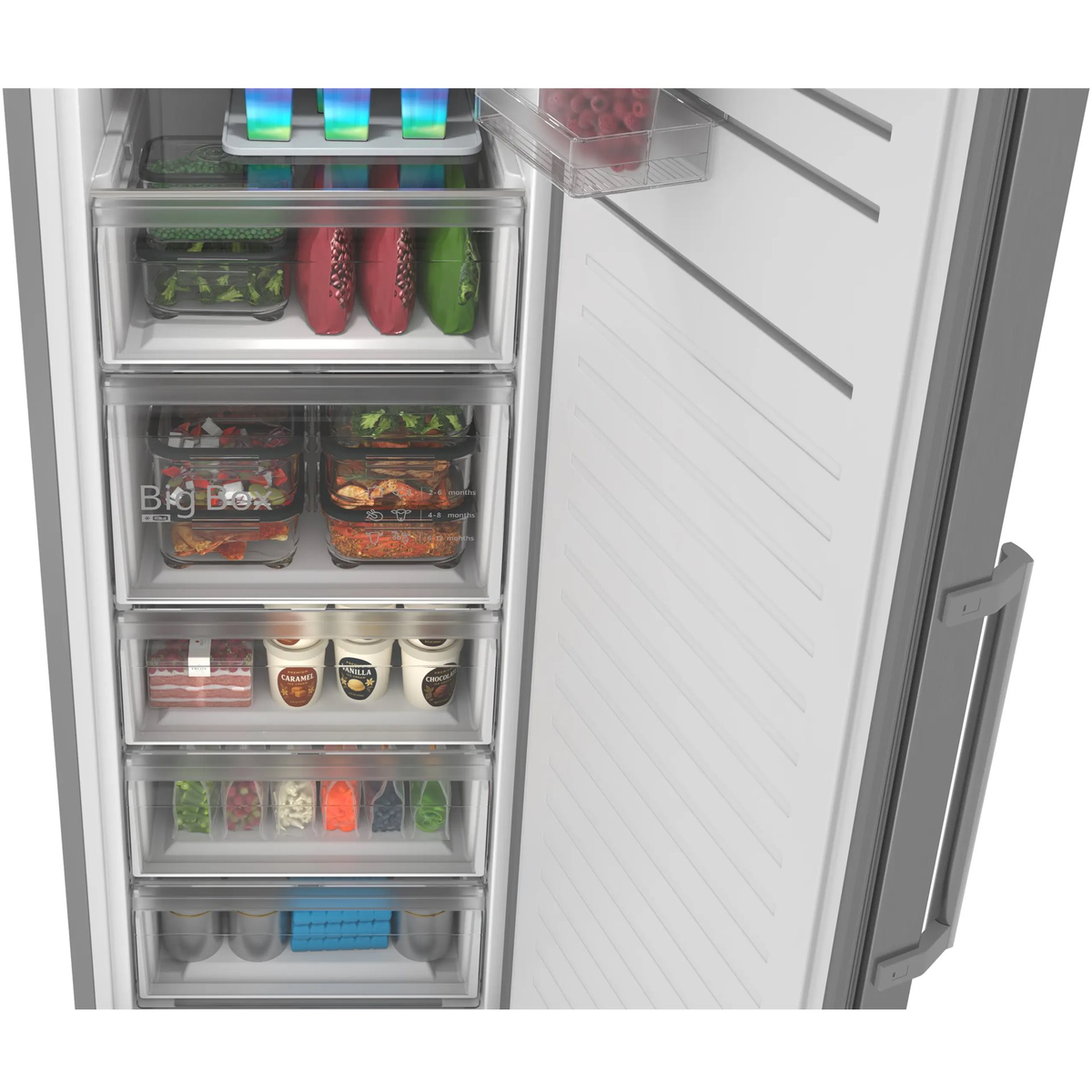 4242005555321 Bosch GSN36VLDG fritstående fryseskab Hvidevarer,Frysere,Fritstående fryseskabe 1400016300 GSN36VLDG
