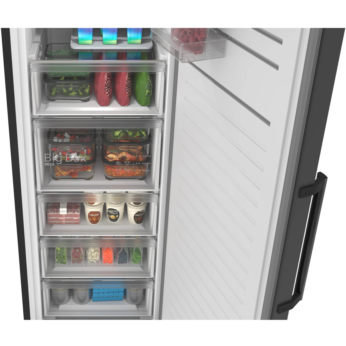 4242005558254 Bosch GSN36VCCG fritstående fryseskab Hvidevarer,Frysere,Fritstående fryseskabe 1400016270 GSN36VCCG