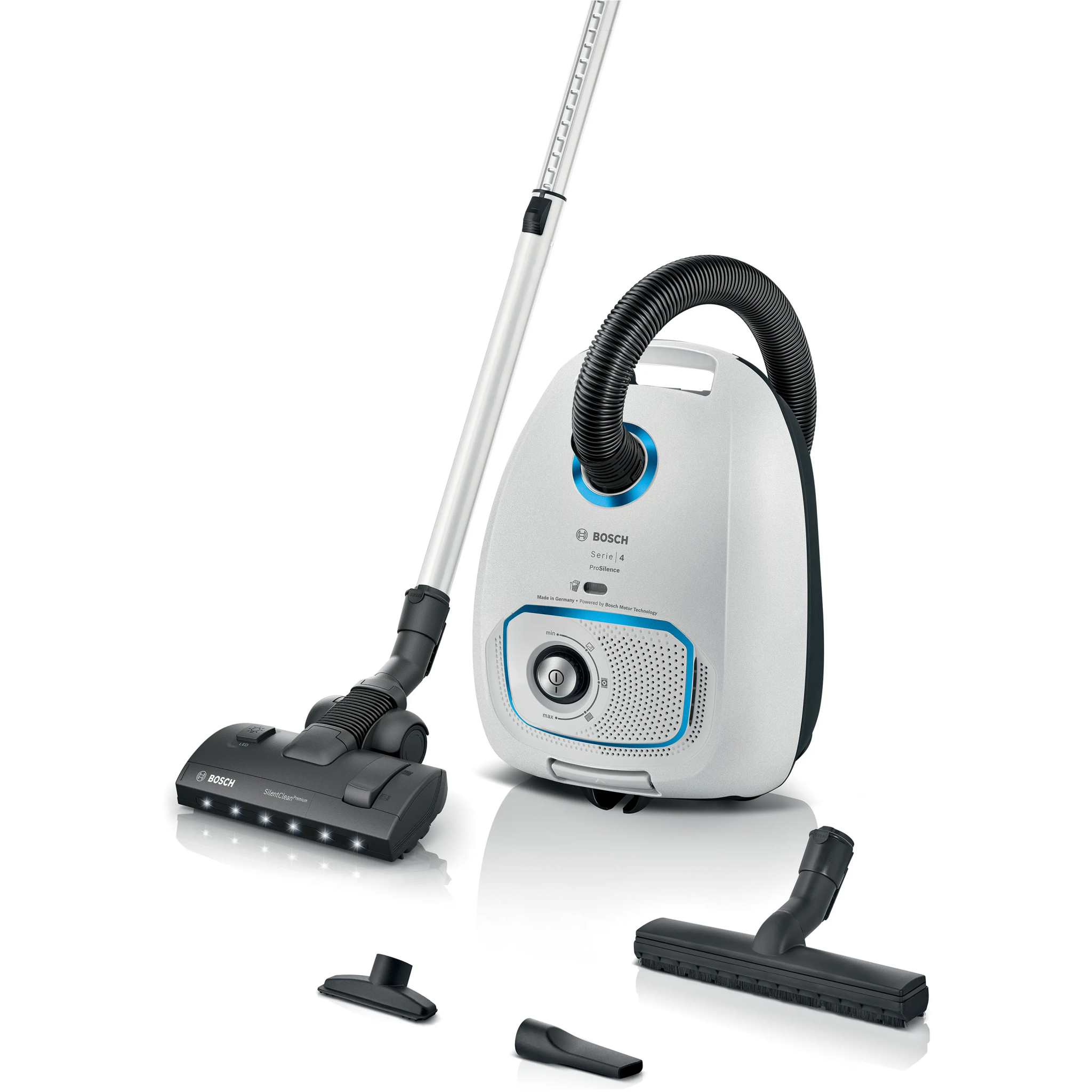 4242005580781 Bosch BGL41SIL0L Series 4 ProSilence støvsuger Hus & Have,Støvsugere,Støvsugere 2190015909 BGL41SIL0L