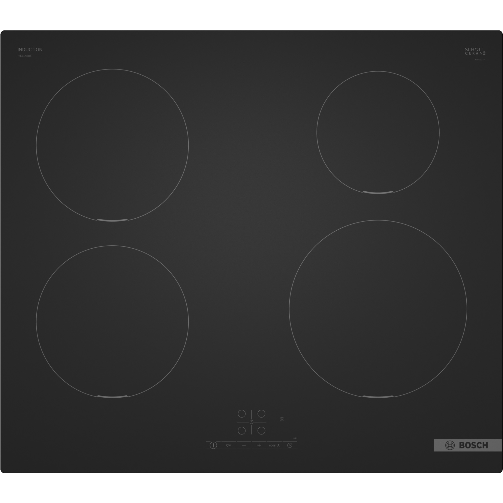 Bosch PIE61ABB5E induktionskogeplade