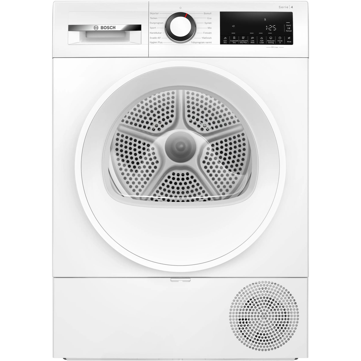 4242005592227 Bosch WQA24301SN kondenstørretumbler m/varmepumpe Hvidevarer,Tørretumbler,Kondenstørretumblere 1400016420 WQA24301SN