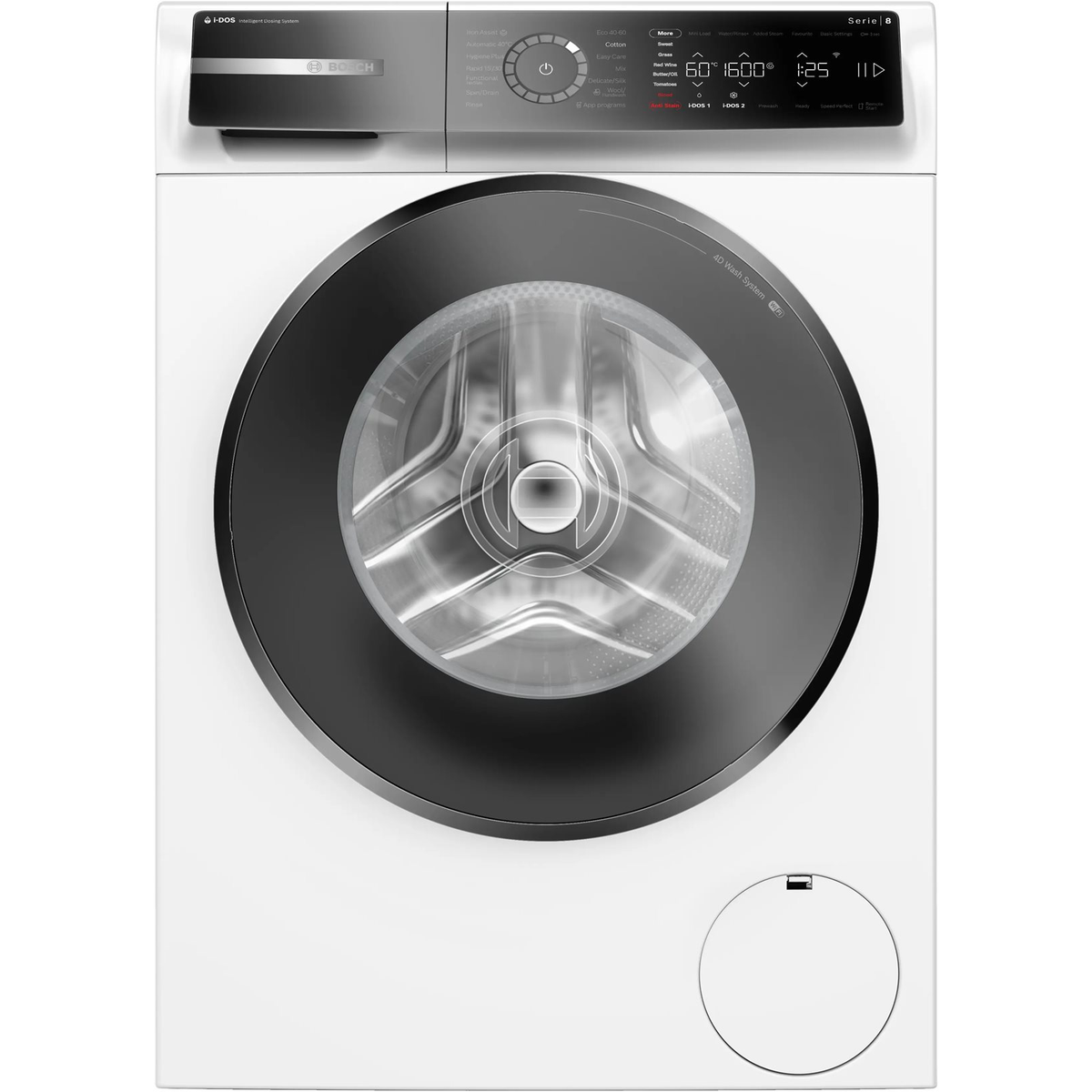 4242005601387 Bosch WGB266ABSN frontbetjent vaskemaskine Hvidevarer,Vaskemaskine,Frontbetjente vaskemaskiner 1400016470 WGB266ABSN