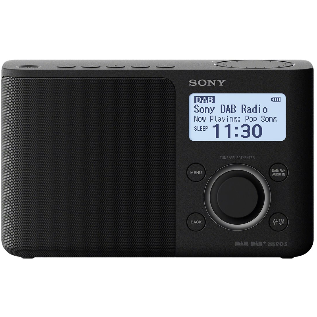 4548736056381 Sony XDR-S61D, sort - DAB+/FM radio TV & HIFI,Lyd,DAB radioer 2190010582 XDR-S61DB