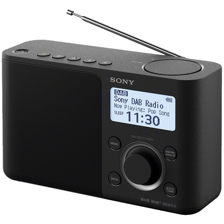 4548736056381 Sony XDR-S61D, sort - DAB+/FM radio TV & HIFI,Lyd,DAB radioer 2190010582 XDR-S61DB