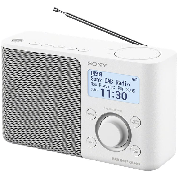 4548736056398 Sony XDR-S61D, hvid - DAB+/FM radio TV & HIFI,Lyd,DAB radioer 2190010583 XDR-S61DW