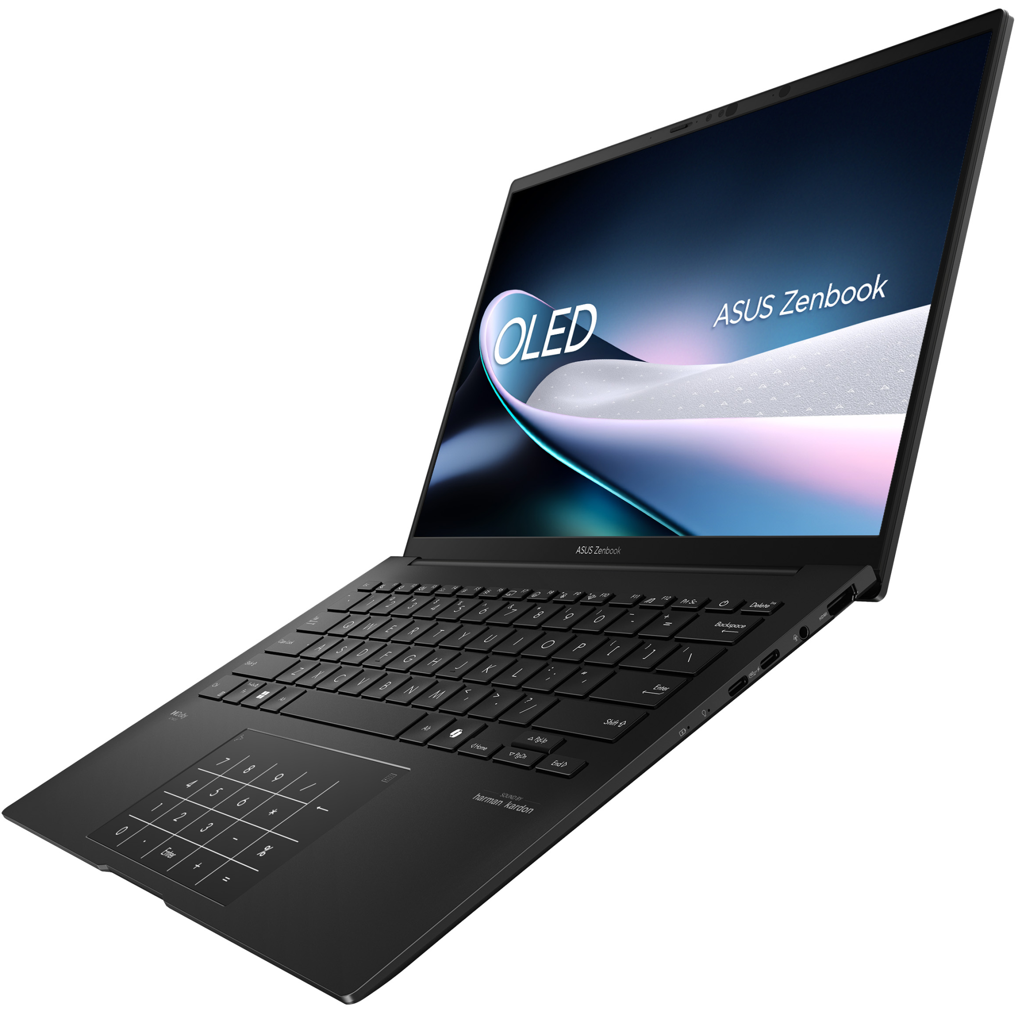 4711387573648 ASUS Zenbook, 14'' OLED, R7-8840HS, 16/512GB, W11H, UM3406HA Computer & IT,Computere,Bærbare computere 2190011787 UM3406HA-PURE14