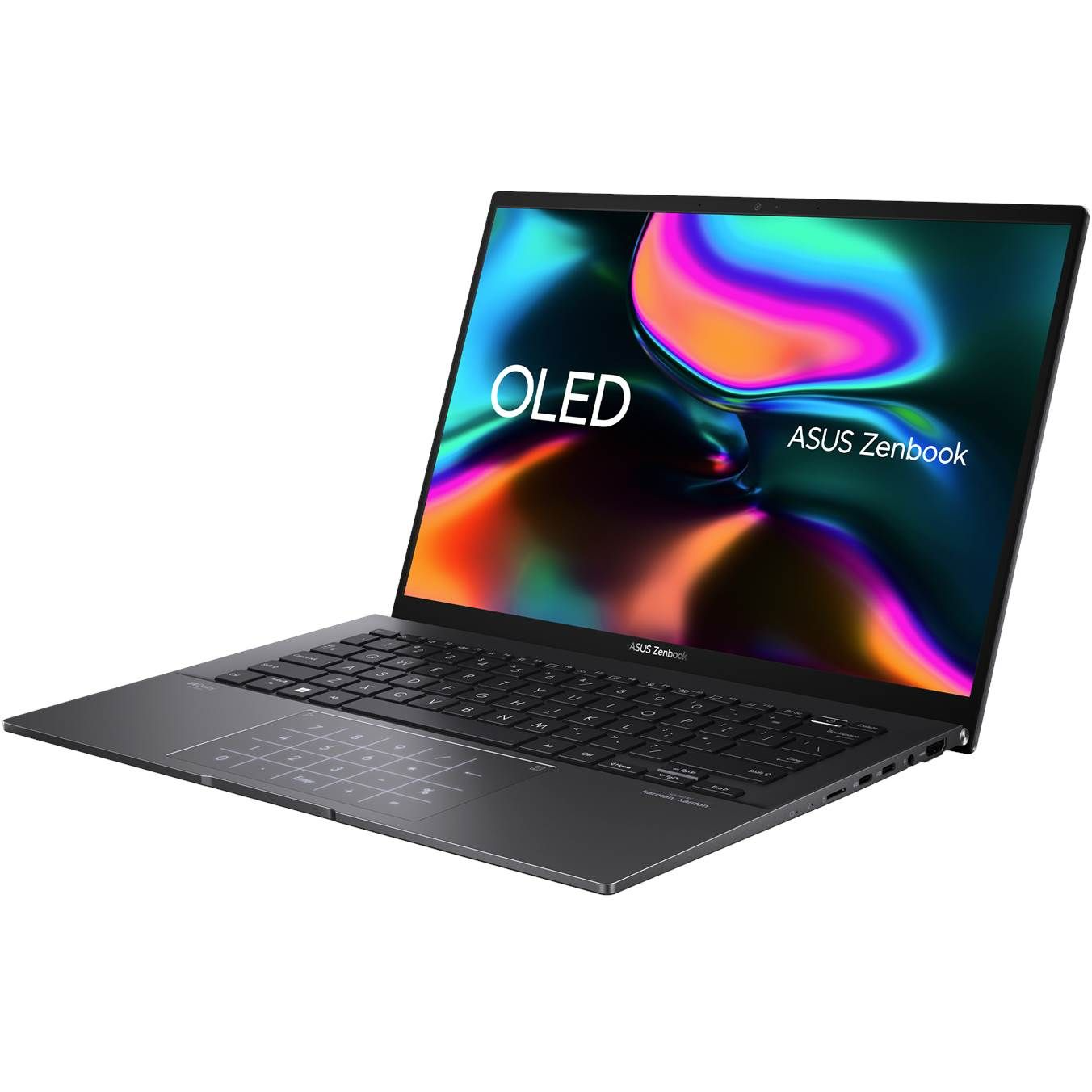 4711387607879 ASUS 14'' OLED 90Hz, R7-7730U,16GB/512GB, W11H, UM3402YAR-PU Computer & IT,Computere,Bærbare computere 2190010716 90NB0W95-M01BS0