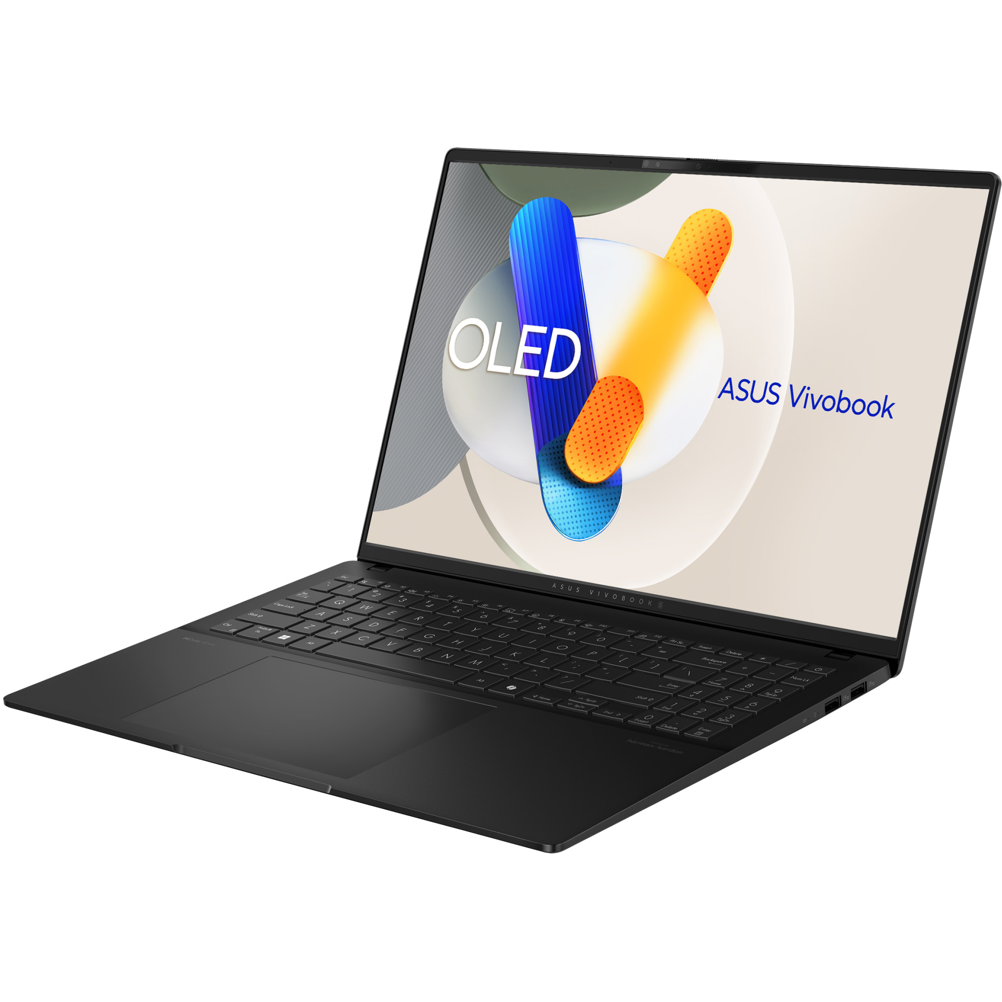 4711387612866 ASUS Vivobook S, 14'' OLED, Ryzen 7-8845H, 16/512GB, W11H, M Computer & IT,Computere,Bærbare computere 2190011789 M5606UA-MX042W