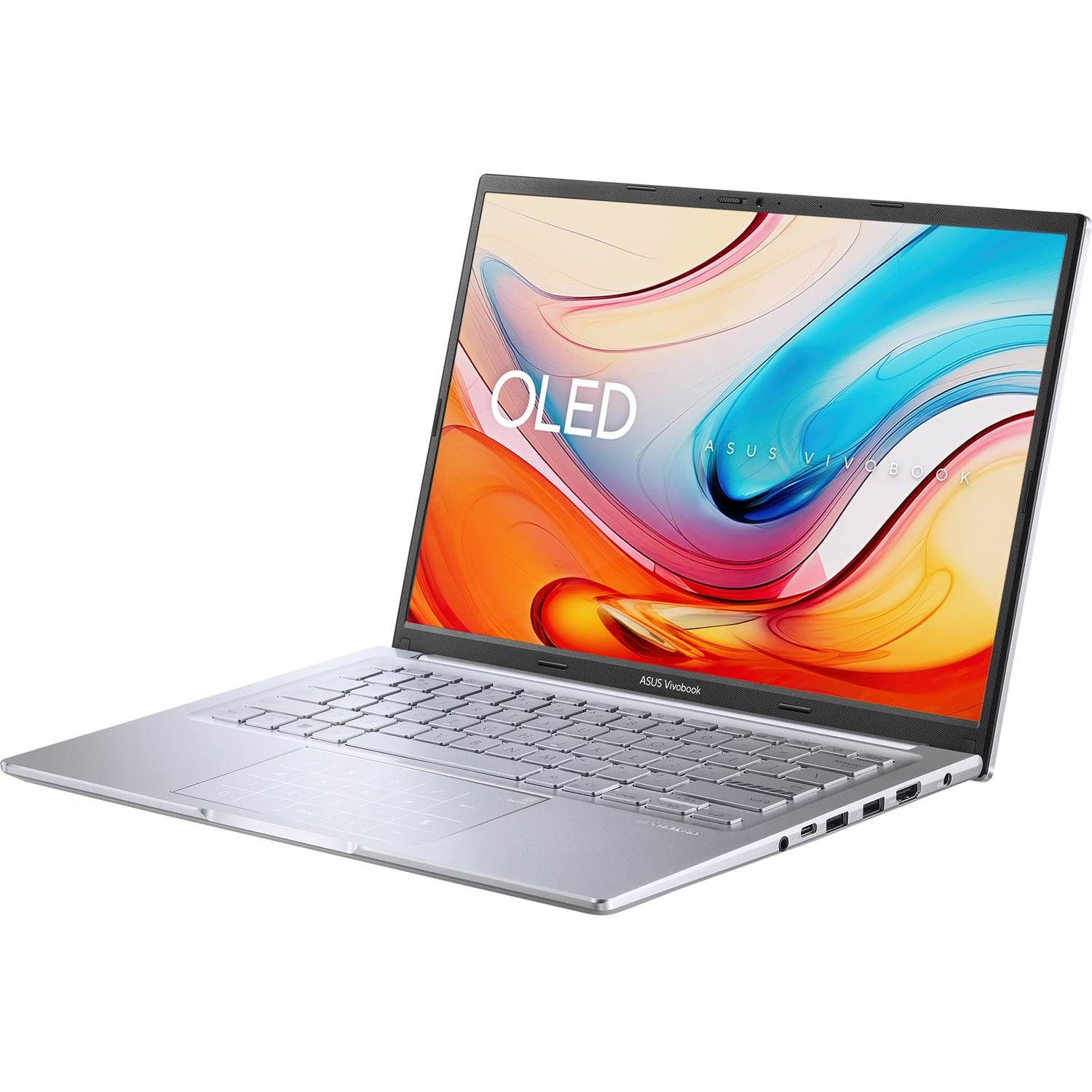 4711387745878 ASUS Vivobook 14’’ 3K OLED, R5-7430U, 16GB/512GB, D1405YA-KM1 Computer & IT,Computere,Bærbare computere 2190010796 90NB10S2-M009K0